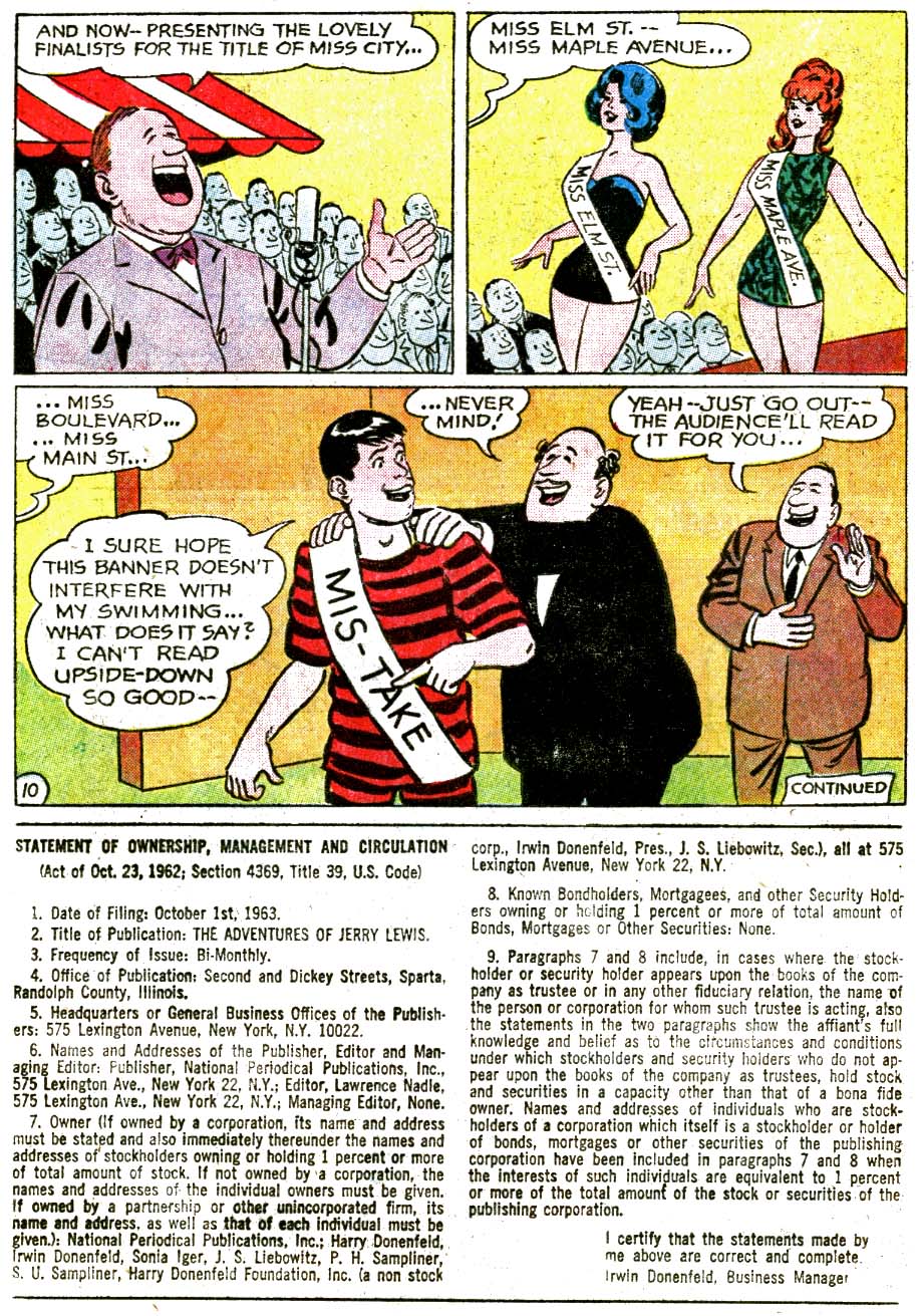 Read online The Adventures of Jerry Lewis comic -  Issue #81 - 12