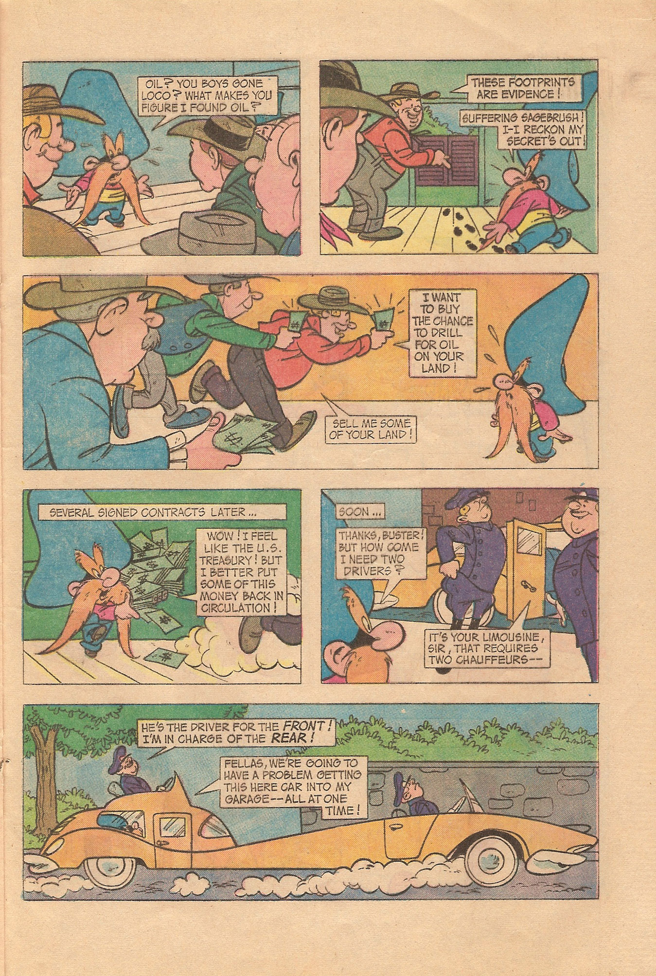 Read online Yosemite Sam and Bugs Bunny comic -  Issue #16 - 21
