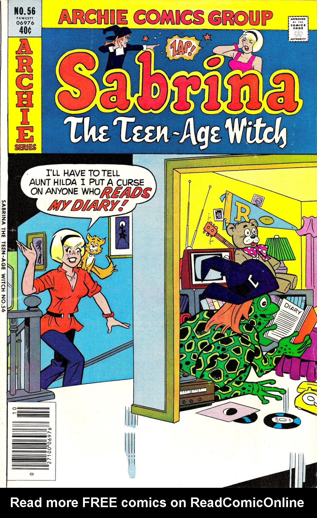 Read online Sabrina The Teenage Witch (1971) comic -  Issue #56 - 1