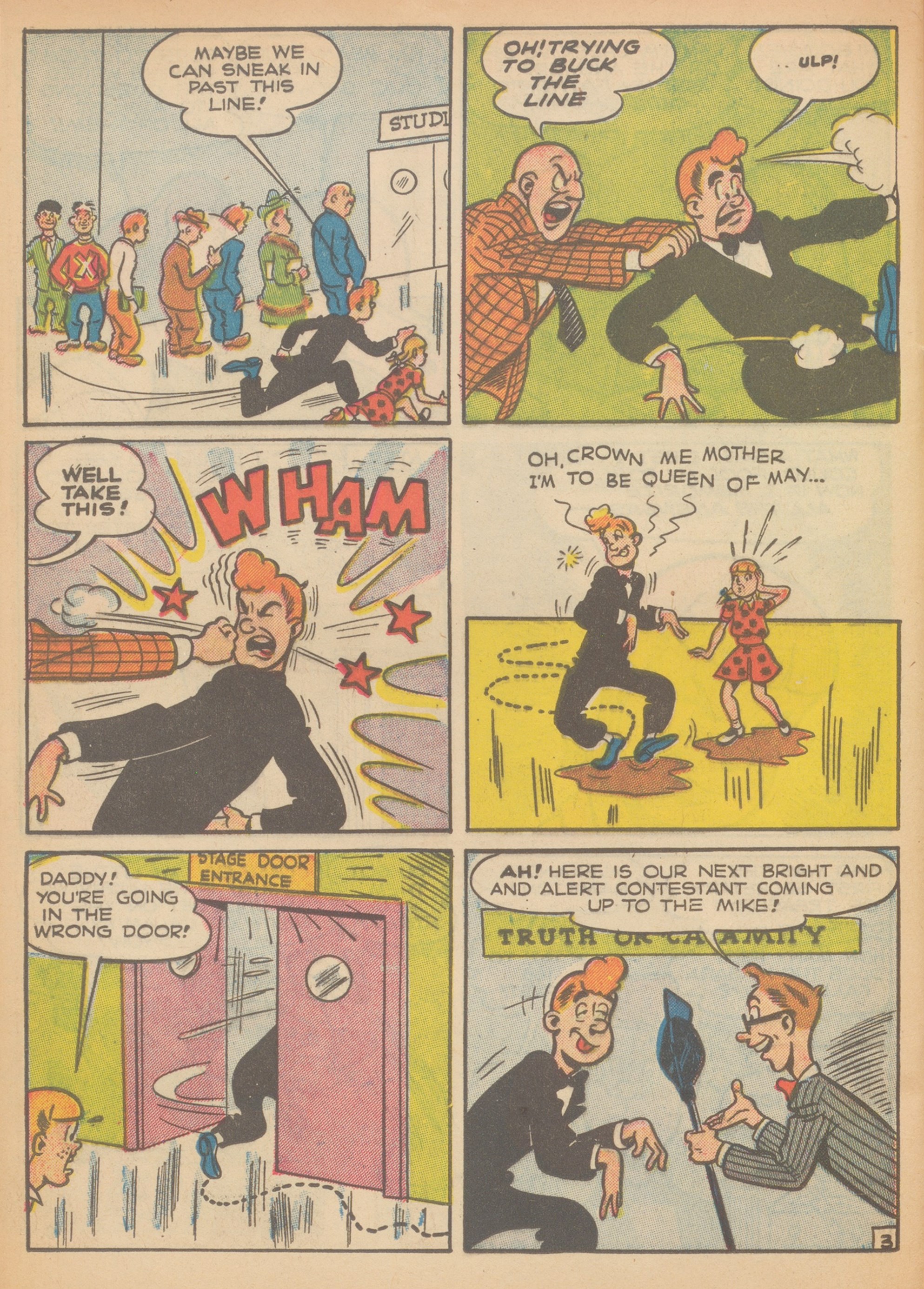 Read online Pep Comics comic -  Issue #70 - 36