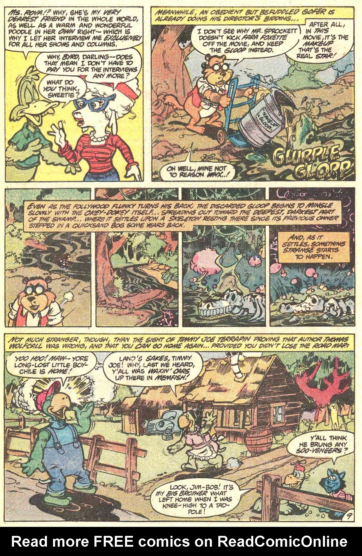 Read online Captain Carrot and His Amazing Zoo Crew! comic -  Issue #4 - 10