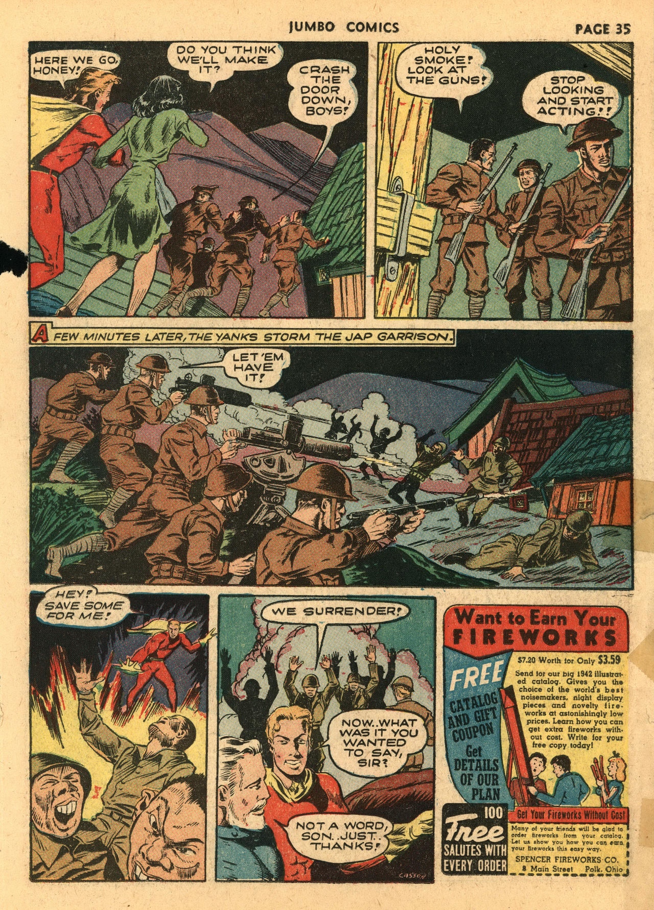 Read online Jumbo Comics comic -  Issue #40 - 37