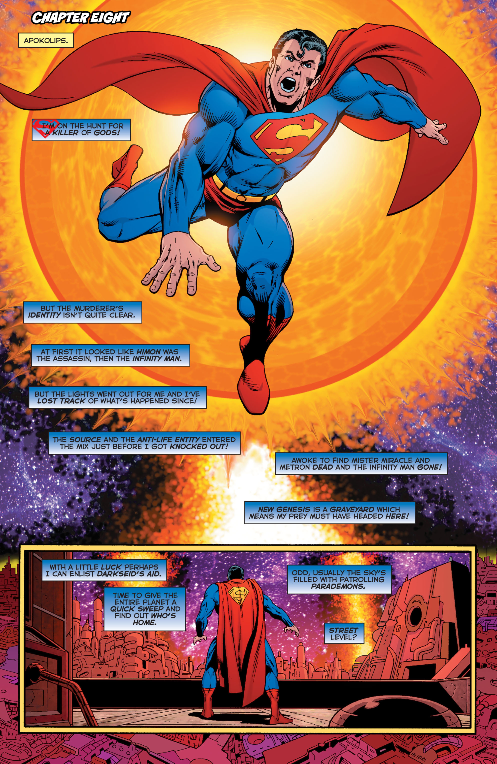 Read online Superman vs. Darkseid comic -  Issue # TPB - 176