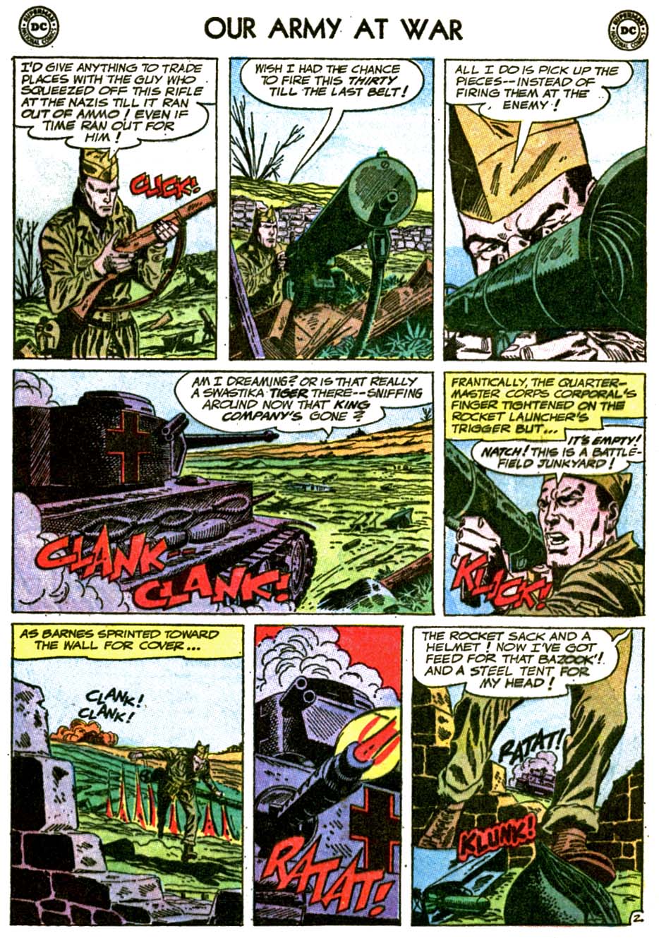 Read online Our Army at War (1952) comic -  Issue #123 - 28