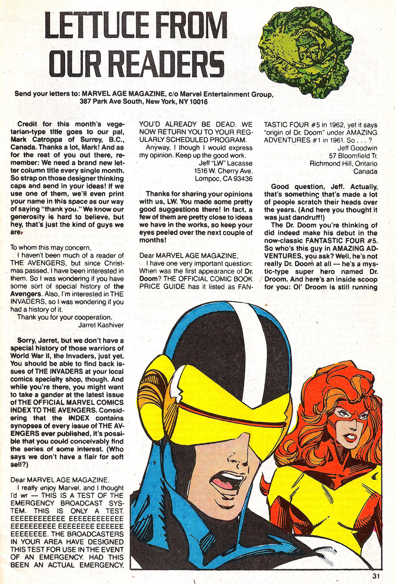 Read online Marvel Age comic -  Issue #65 - 31