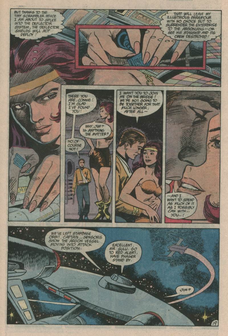 Read online Star Trek (1984) comic -  Issue #38 - 20