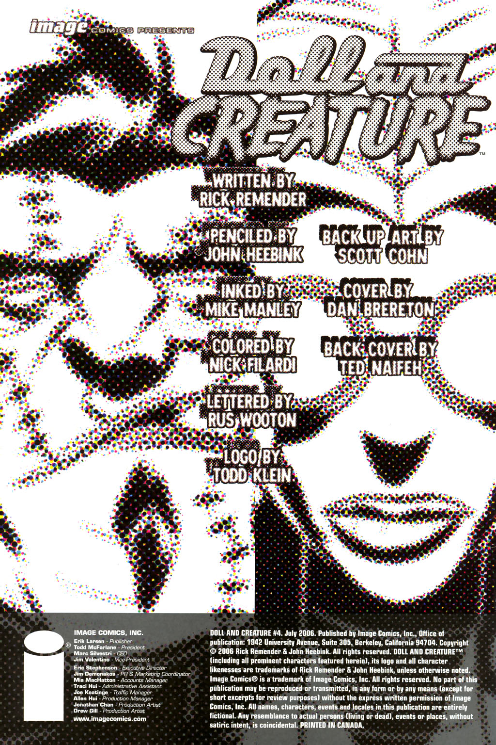 Read online Doll and Creature comic -  Issue #4 - 2