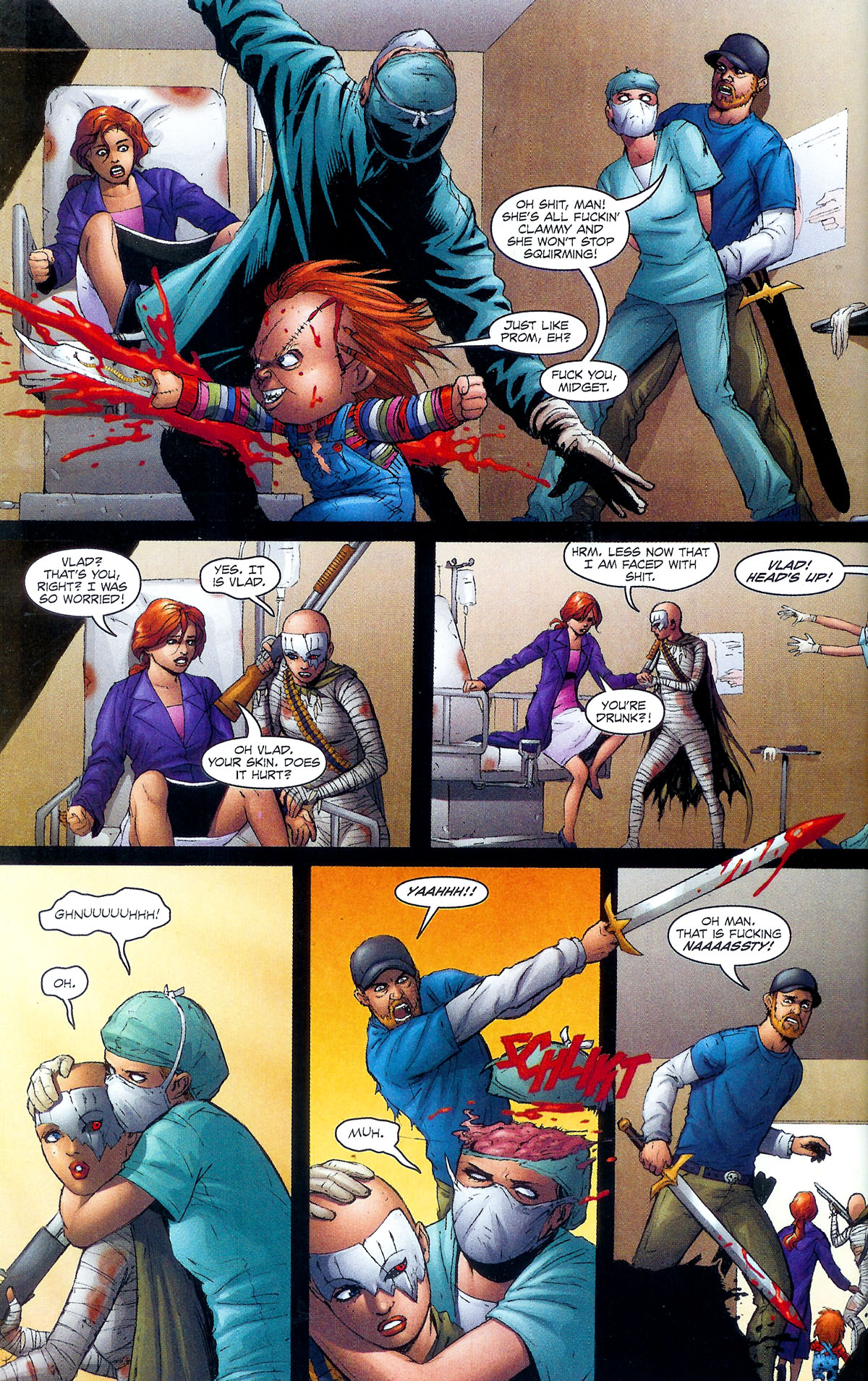 Read online Hack/Slash vs. Chucky comic -  Issue # Full - 34