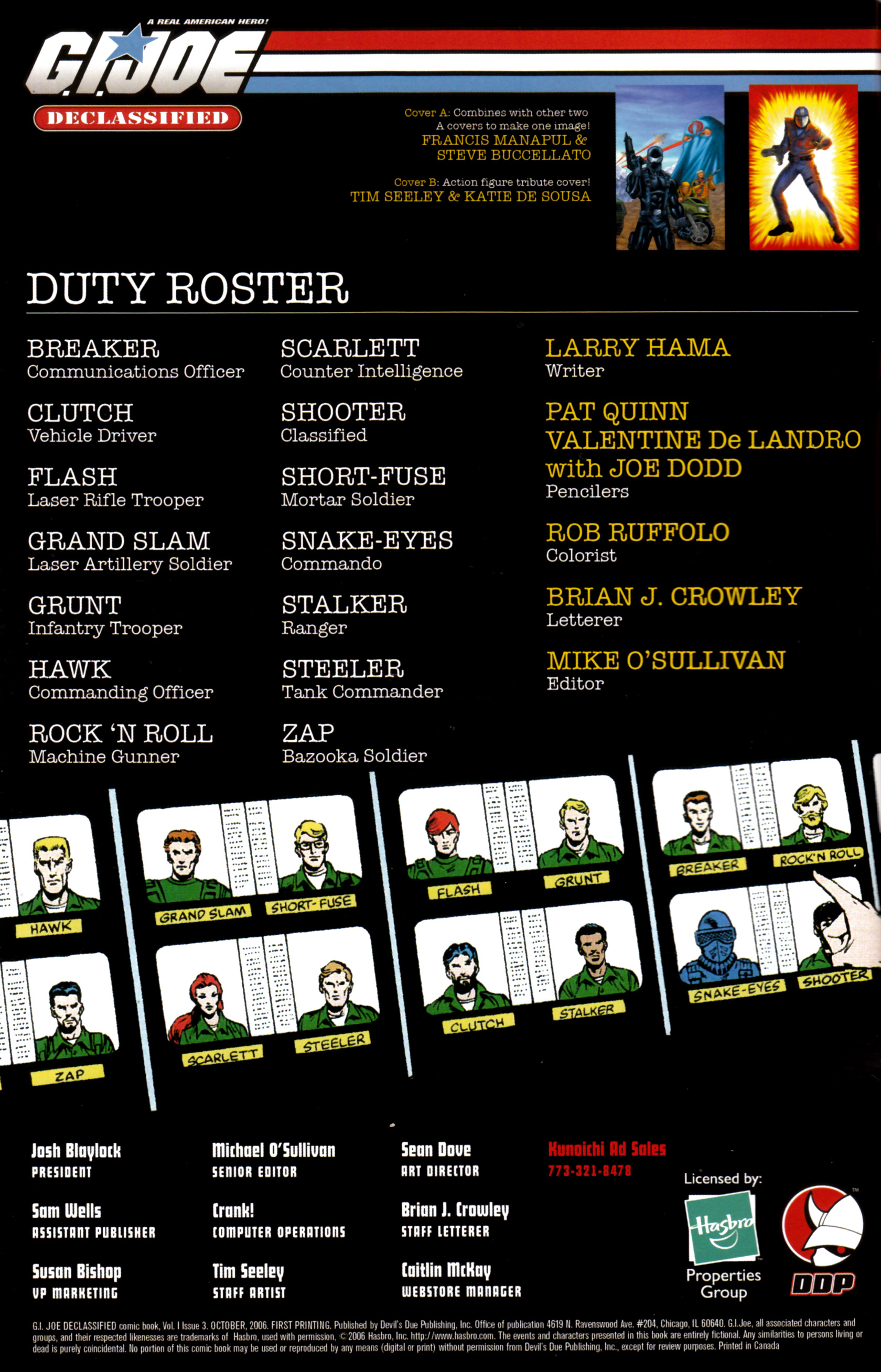 Read online G.I. Joe Declassified comic -  Issue #3 - 3