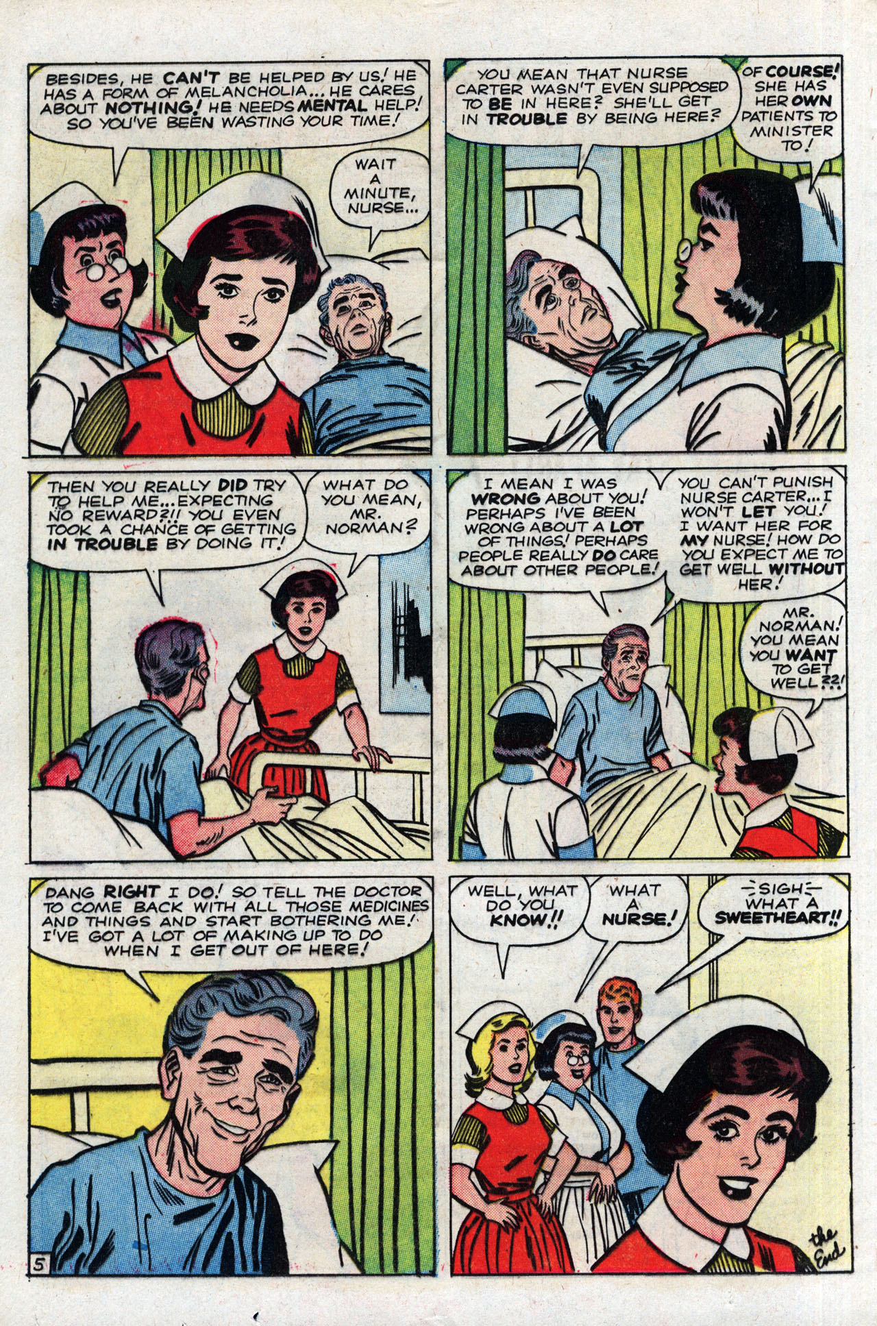 Read online Linda Carter, Student Nurse comic -  Issue #9 - 24