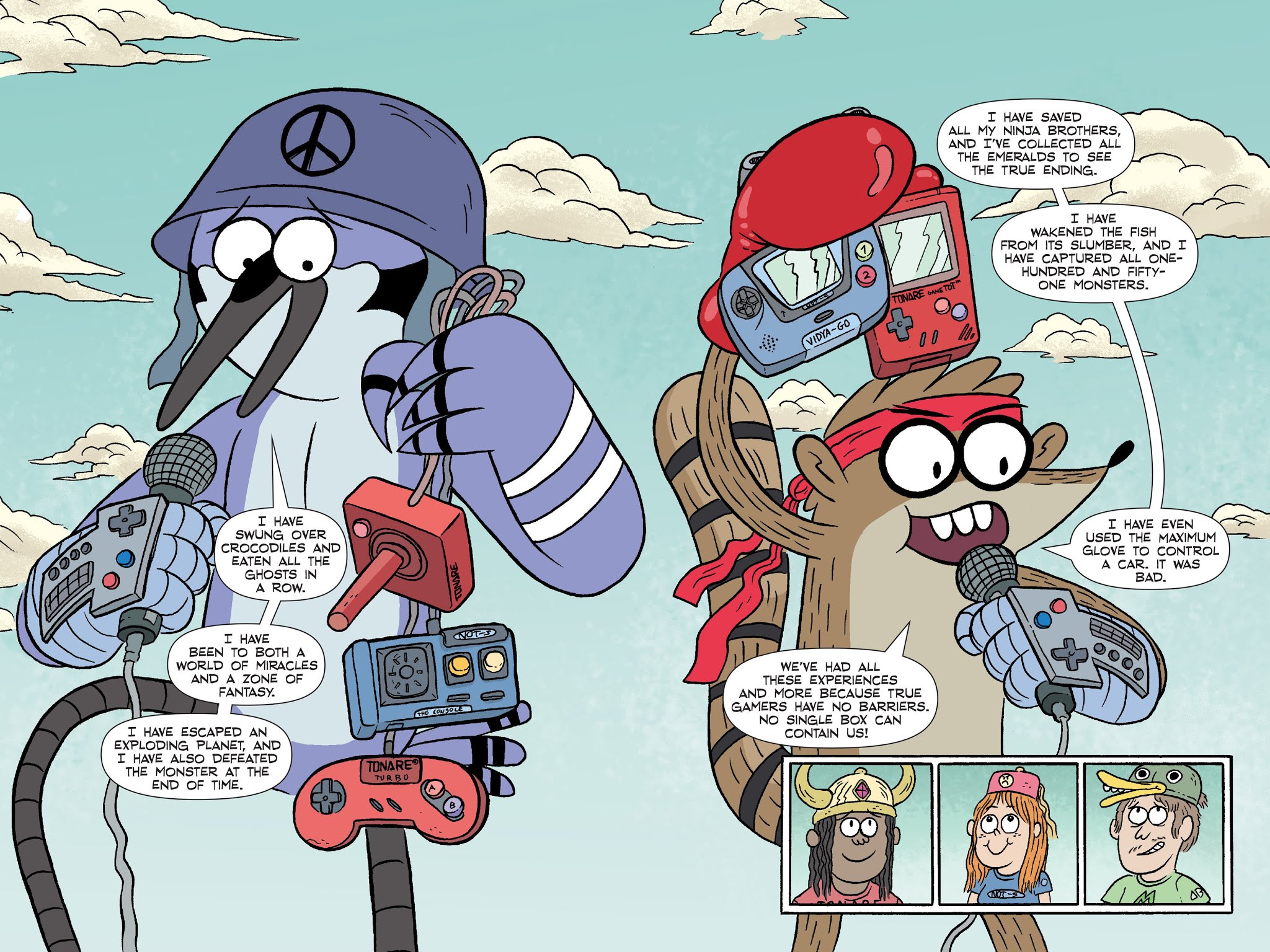 Read online Regular Show: A Clash of Consoles comic -  Issue # TPB (Part 2) - 37