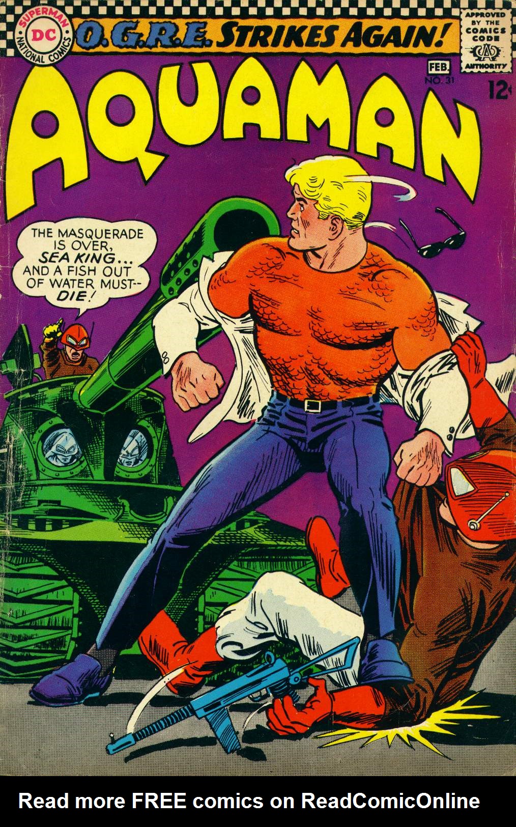 Read online Aquaman (1962) comic -  Issue #31 - 1