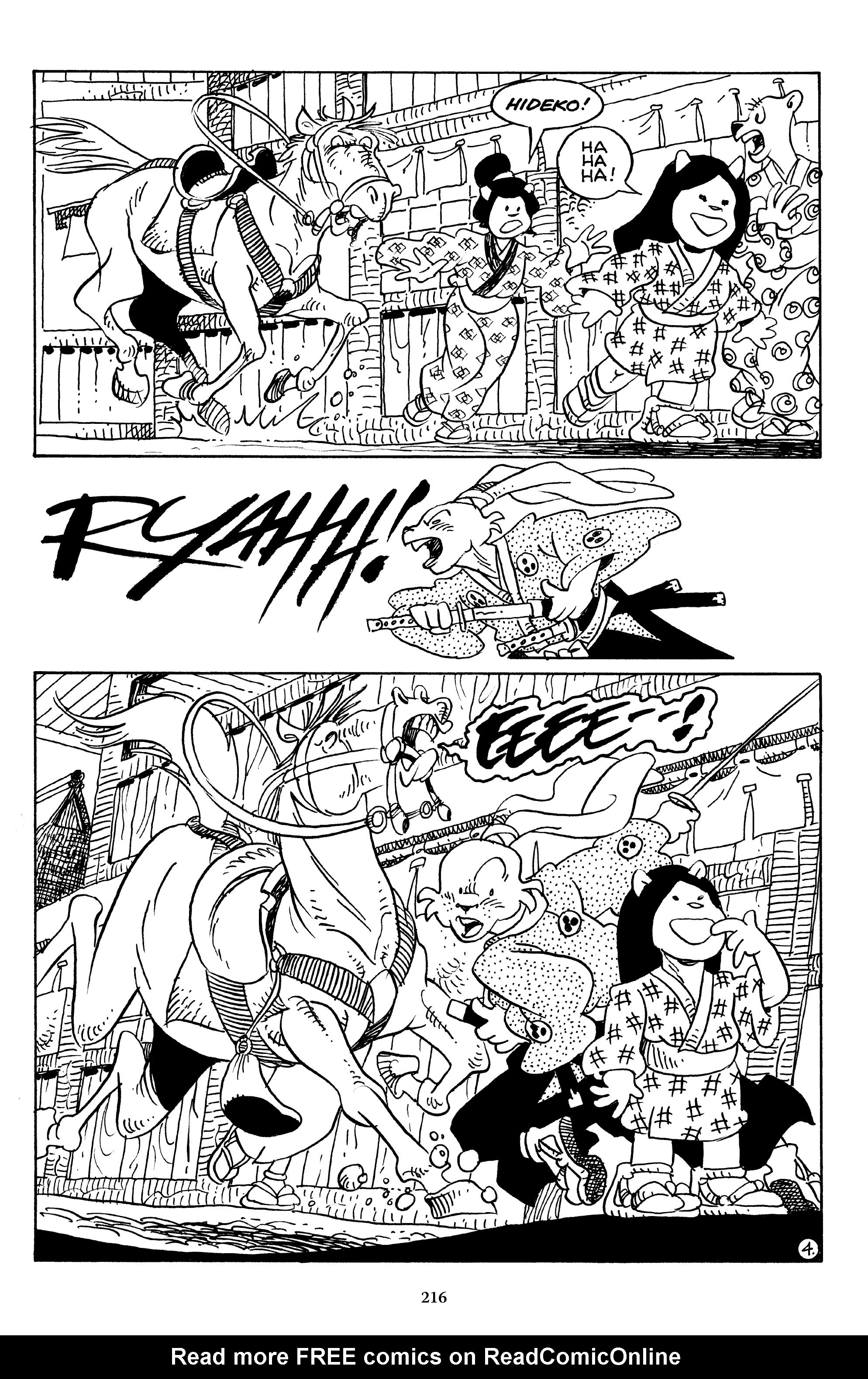 Read online The Usagi Yojimbo Saga comic -  Issue # TPB 4 - 213
