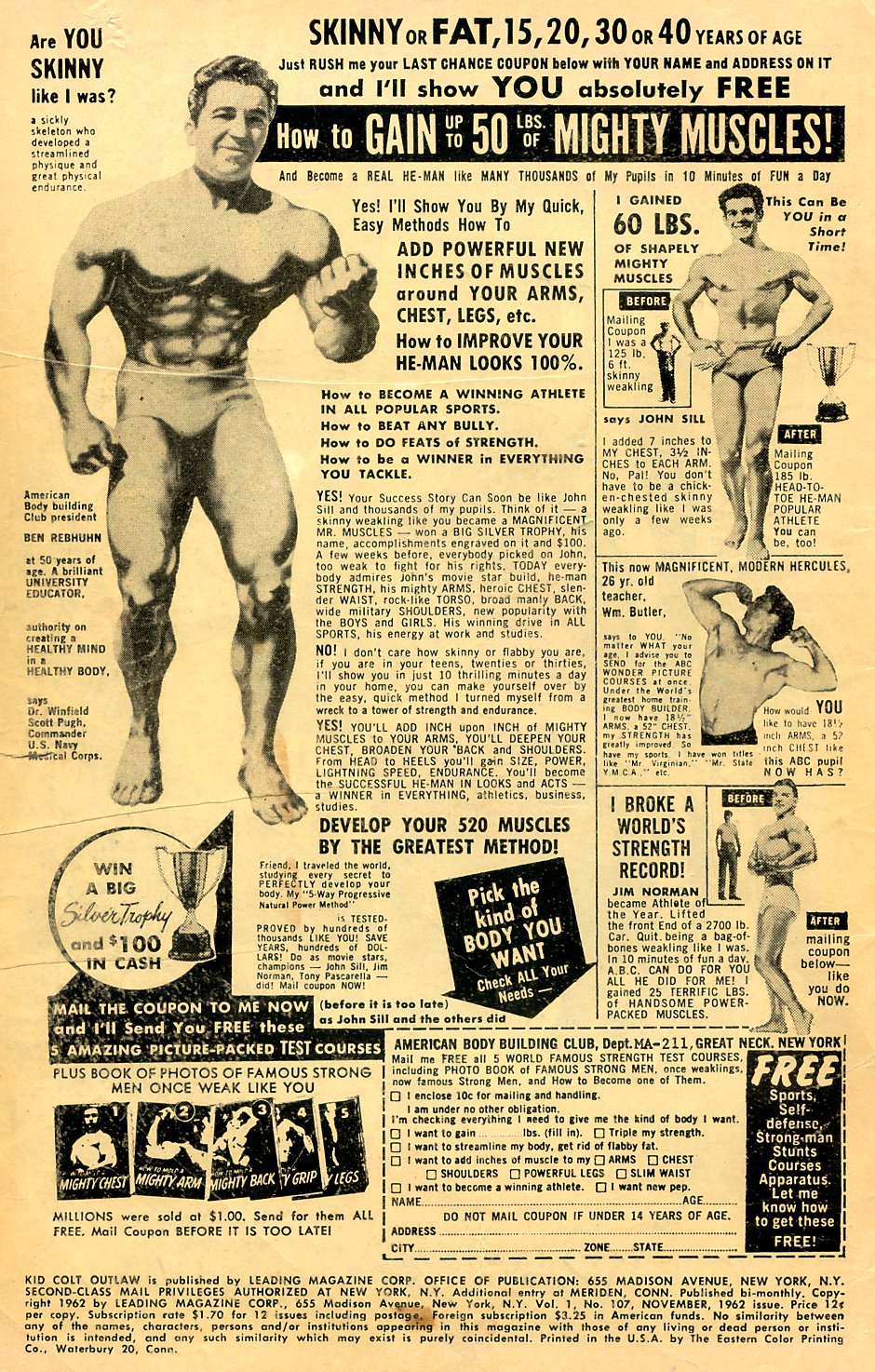 Read online Kid Colt Outlaw comic -  Issue #107 - 2