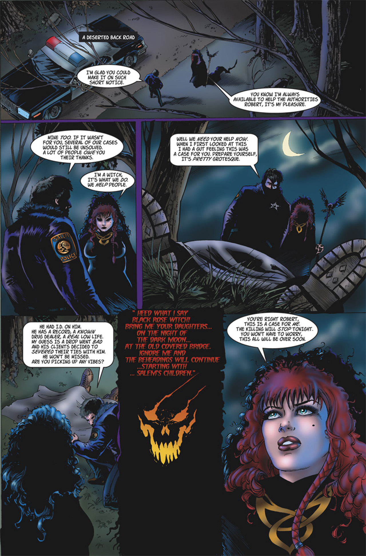 Read online Tarot: Witch of the Black Rose comic -  Issue #7 - 13