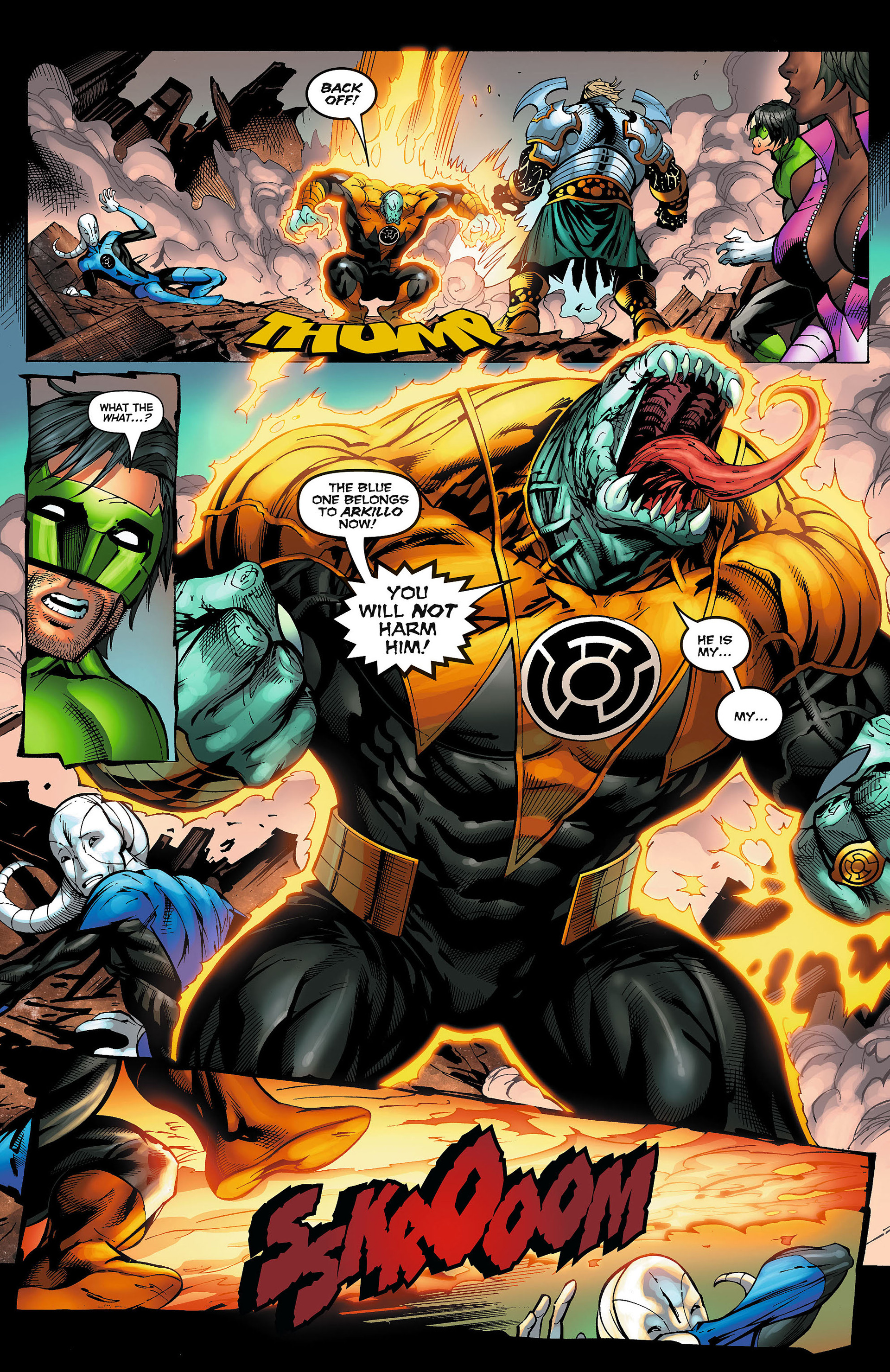 Read online Green Lantern: New Guardians comic -  Issue #7 - 18