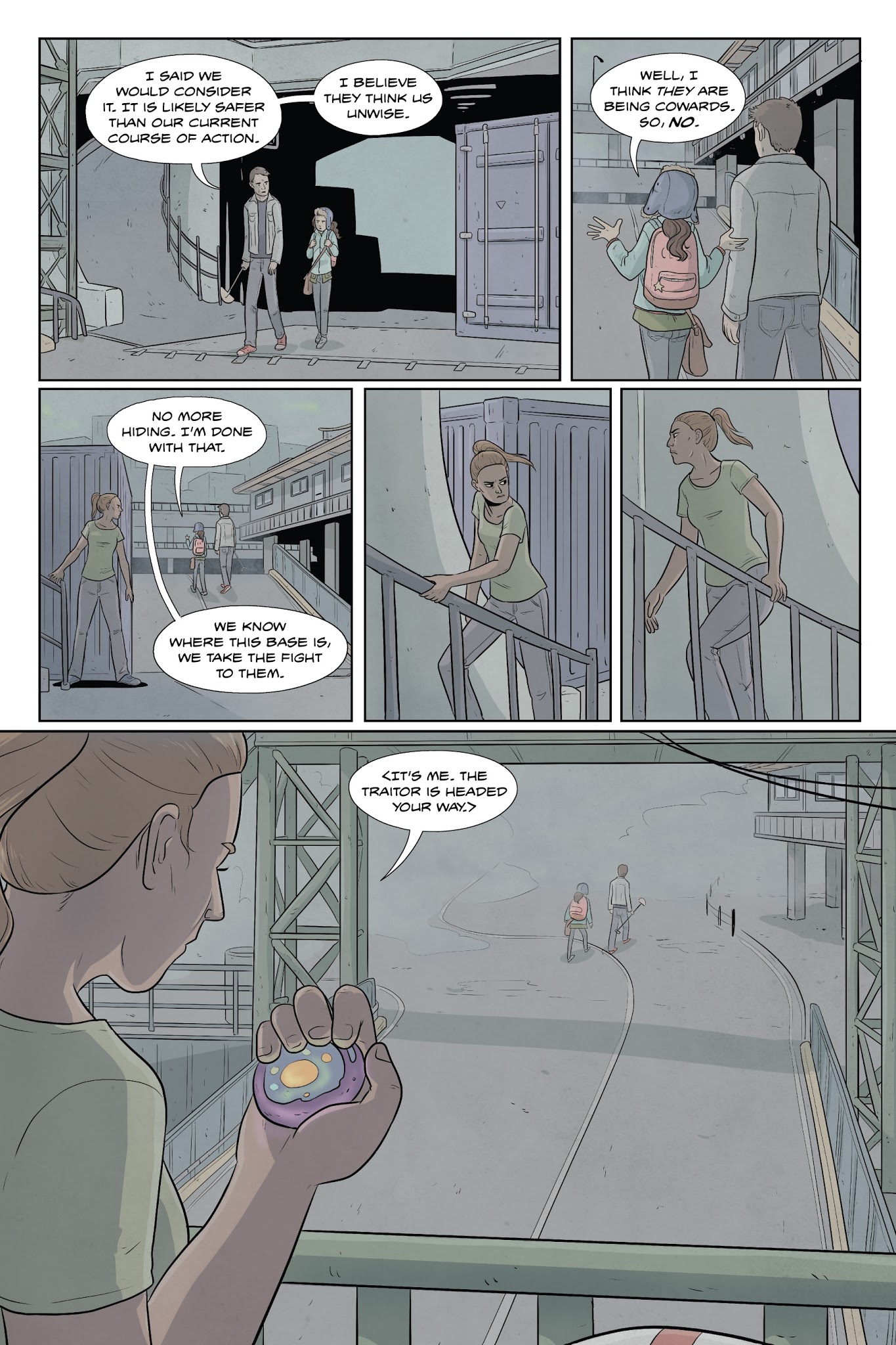 Read online Lifeformed: Cleo Makes Contact comic -  Issue # TPB - 120