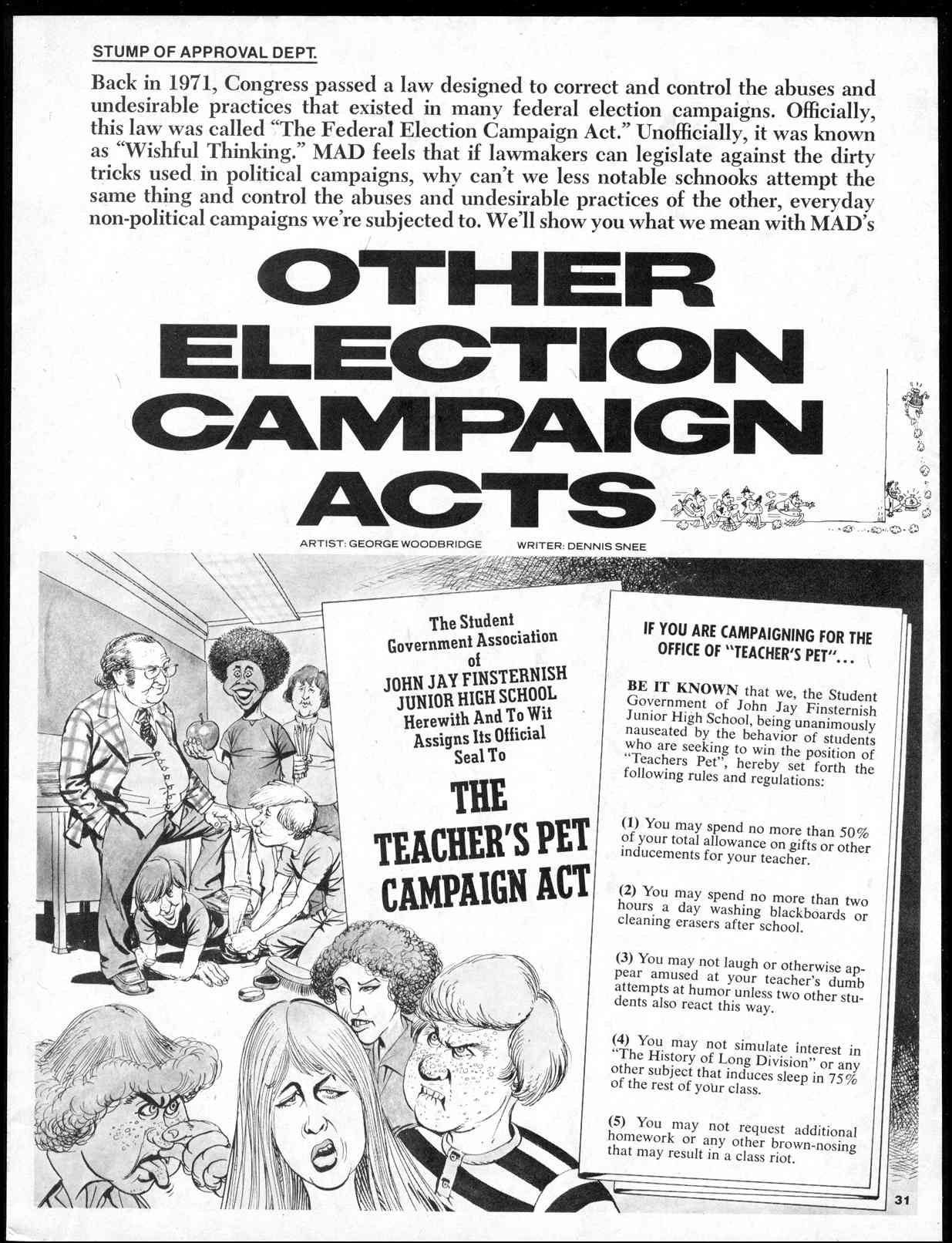 Read online MAD comic -  Issue #205 - 33