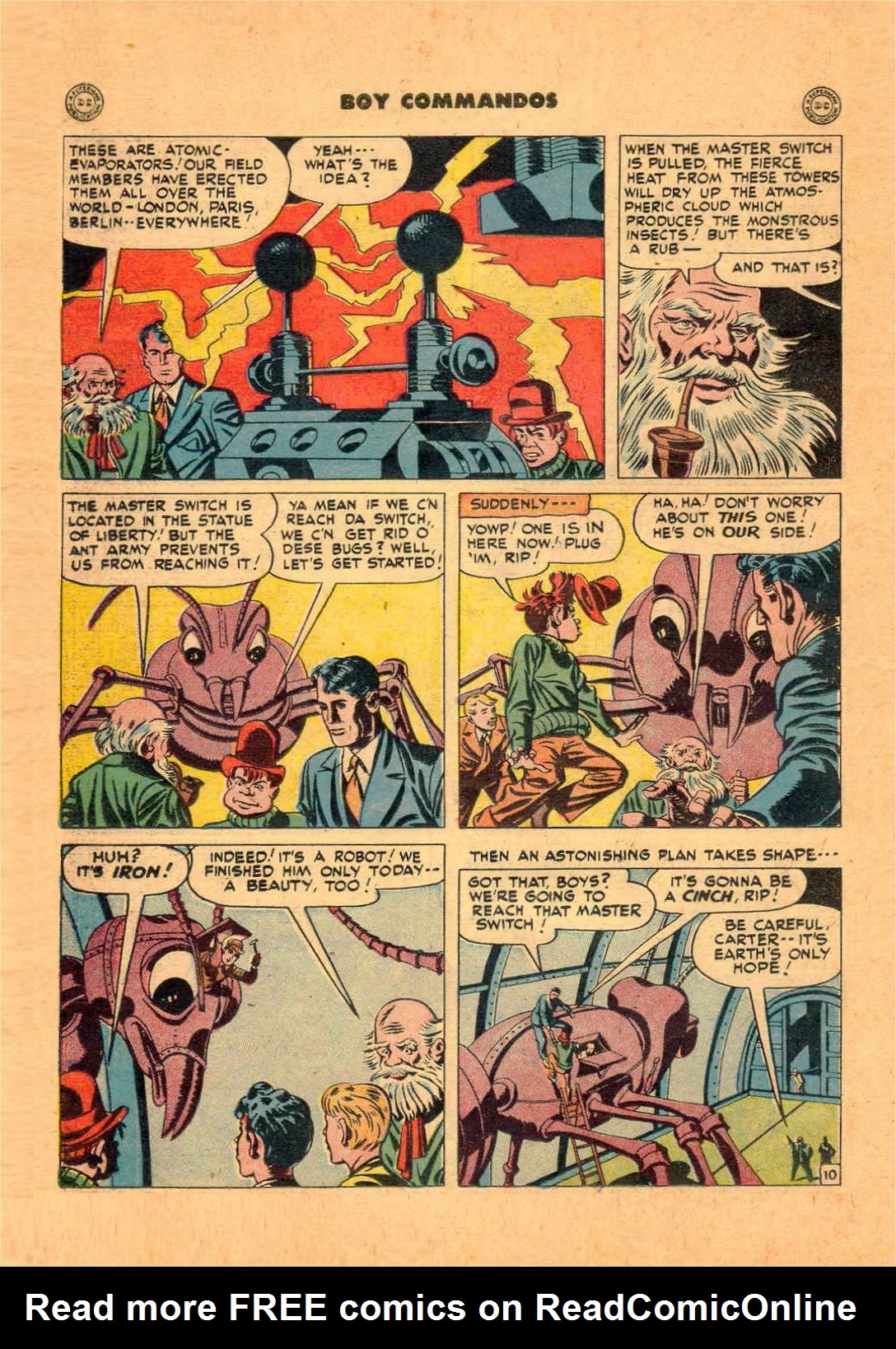 Read online Boy Commandos comic -  Issue #24 - 26