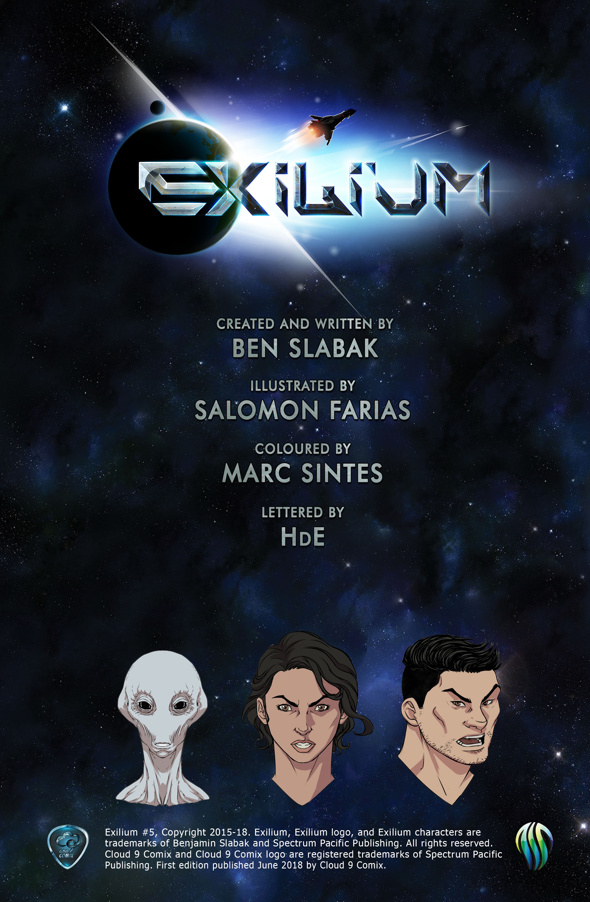 Read online Exilium comic -  Issue #5 - 2