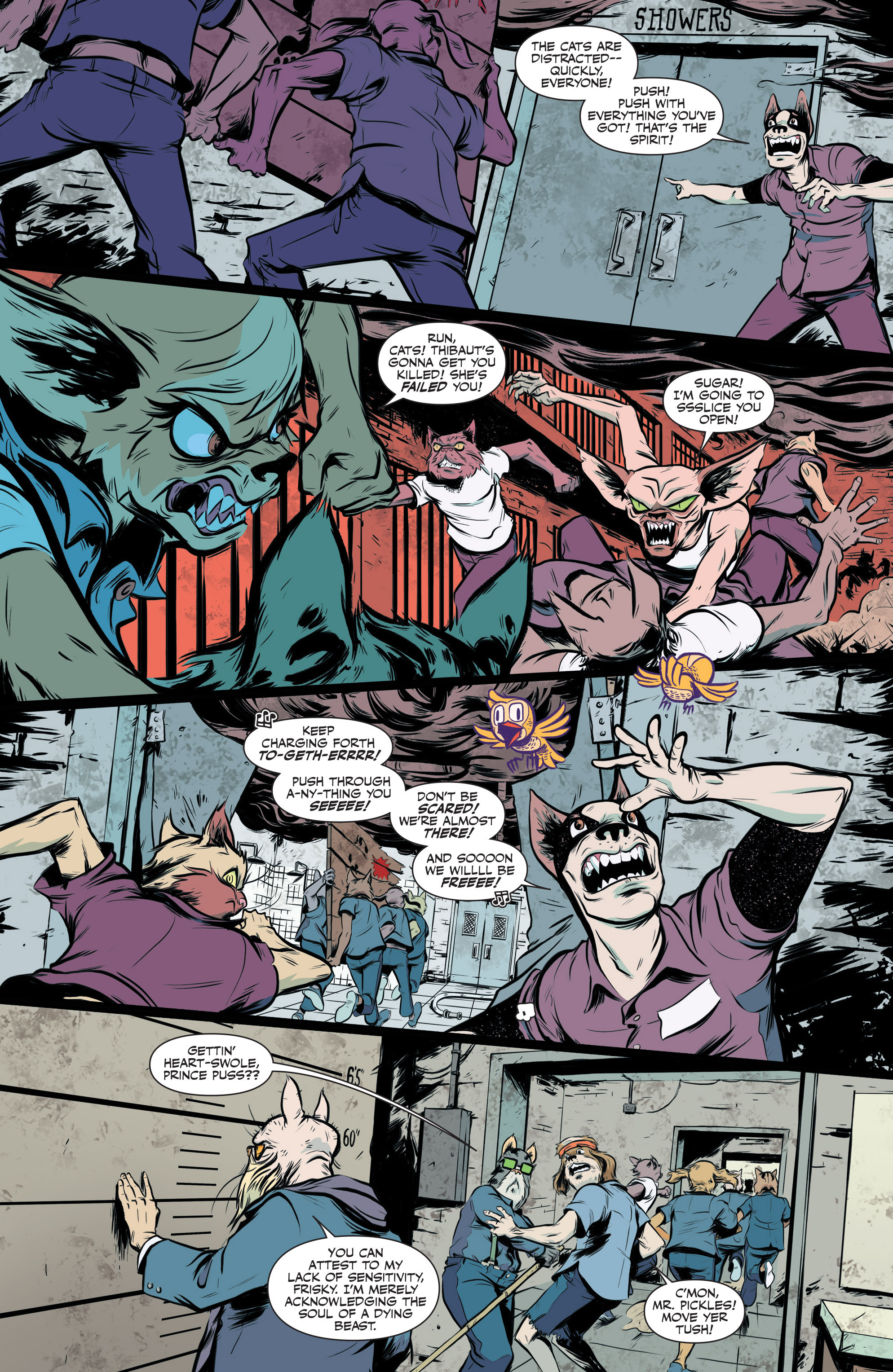 Read online Kennel Block Blues comic -  Issue #4 - 12