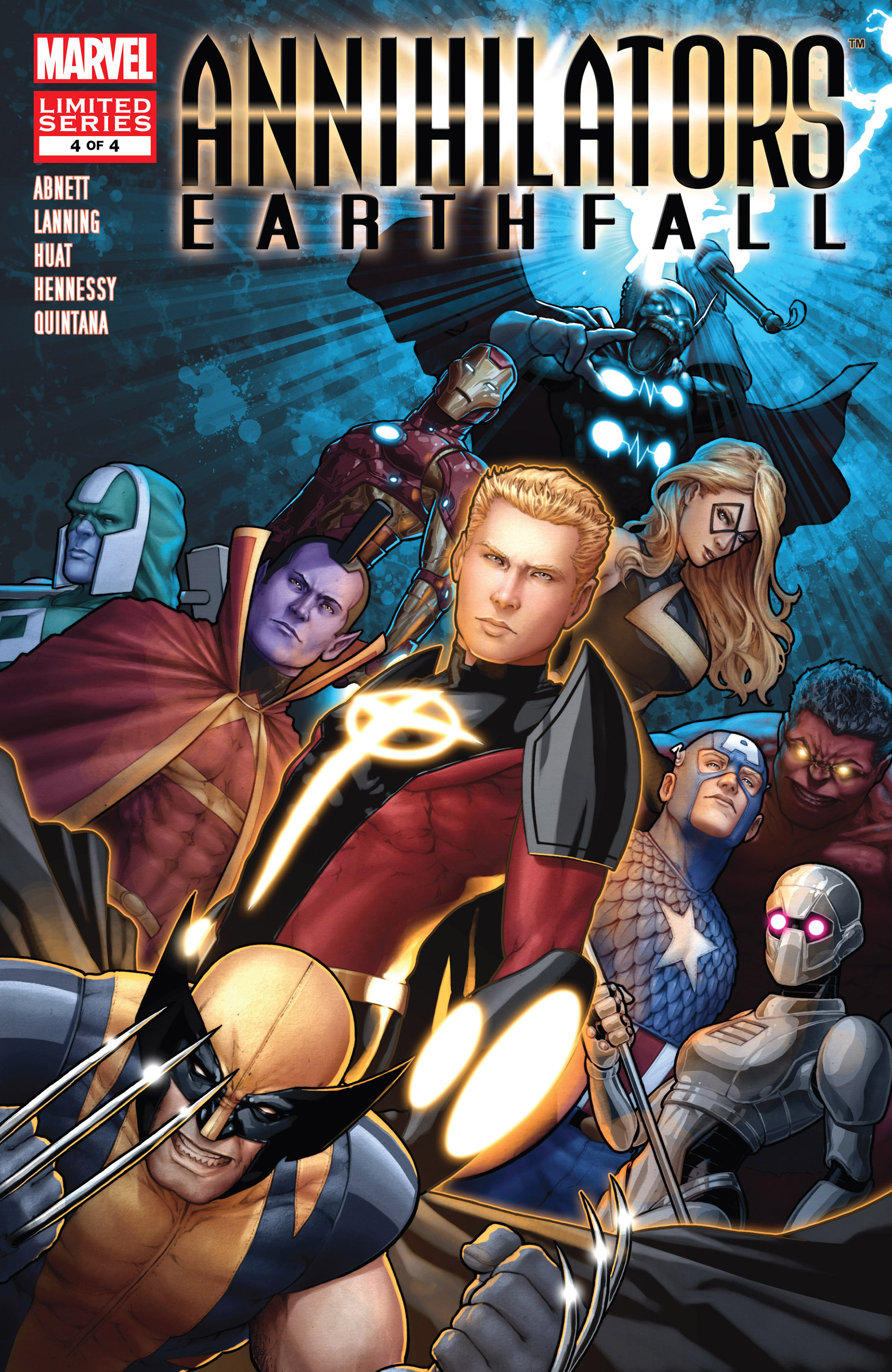 Read online Annihilators: Earthfall comic -  Issue #4 - 1
