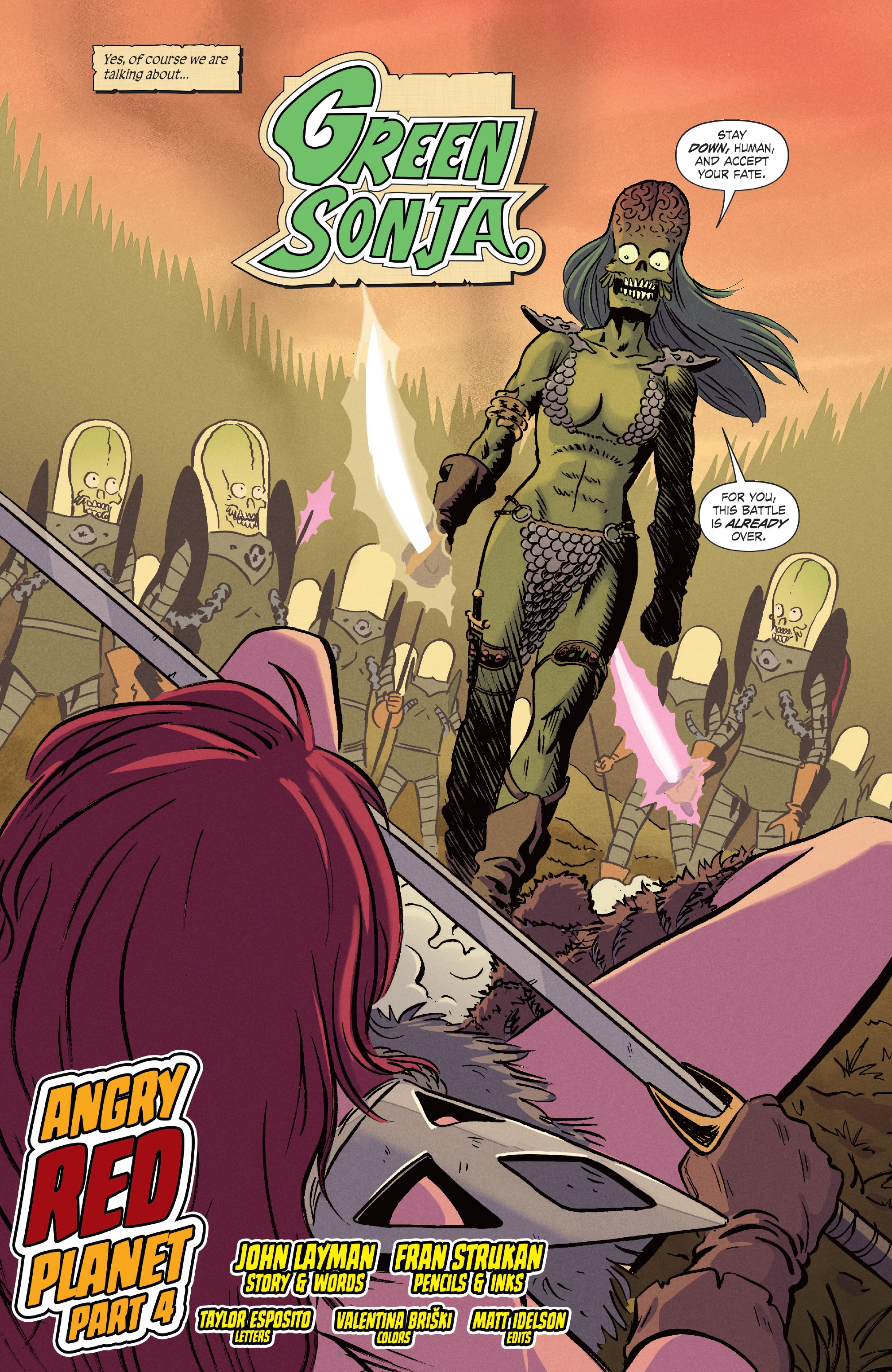 Read online Mars Attacks Red Sonja comic -  Issue #4 - 7