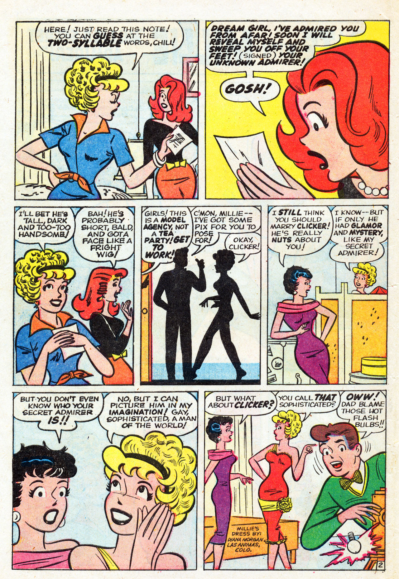 Read online A Date with Millie (1959) comic -  Issue #7 - 30