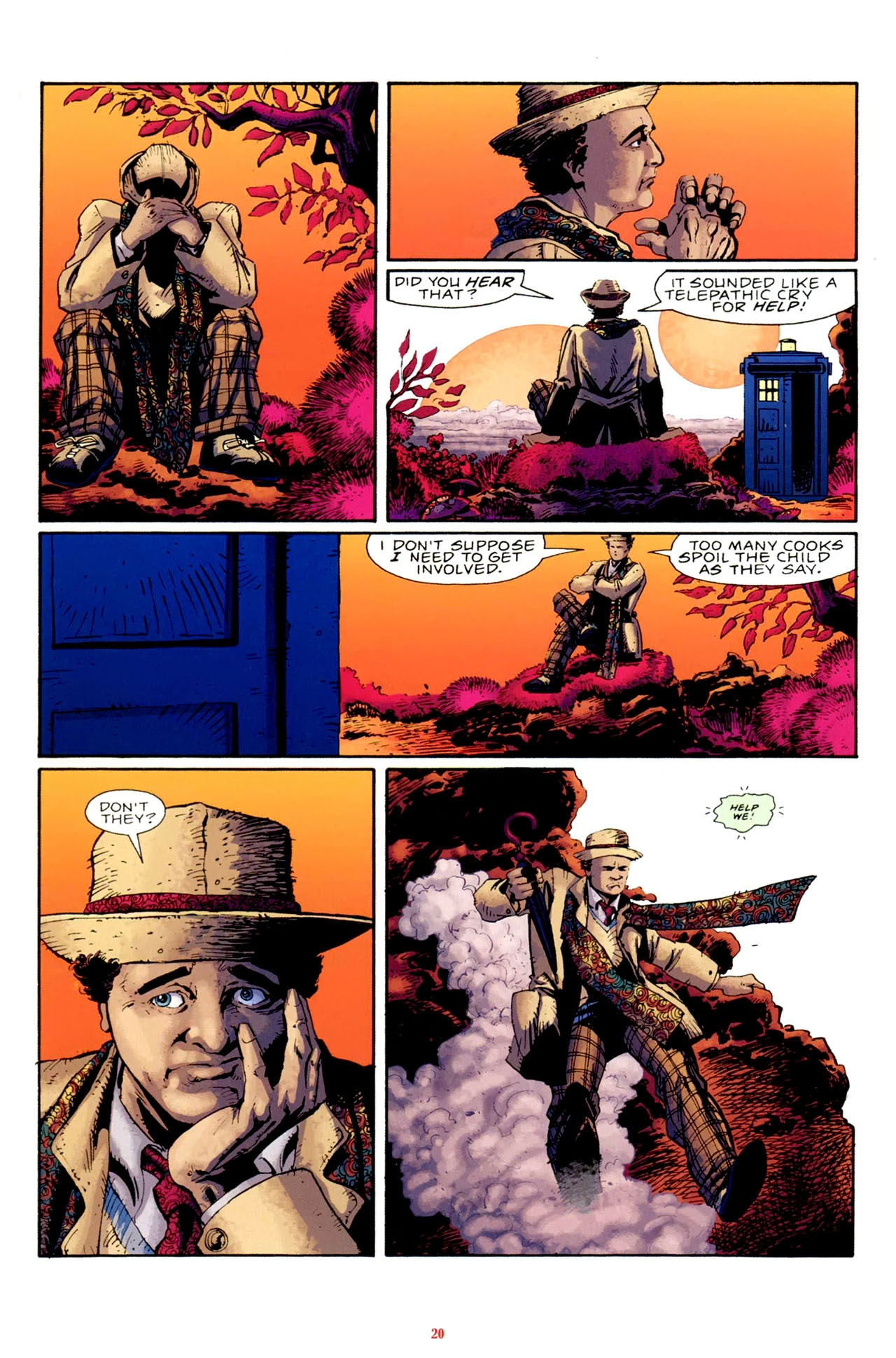 Read online Grant Morrison's Doctor Who comic -  Issue #1 - 22