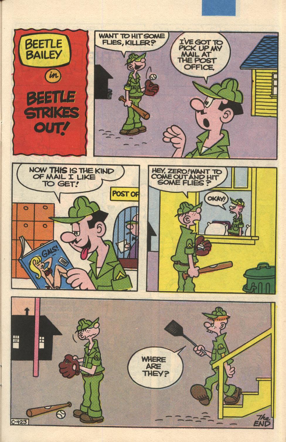 Read online Beetle Bailey comic -  Issue #1 - 10