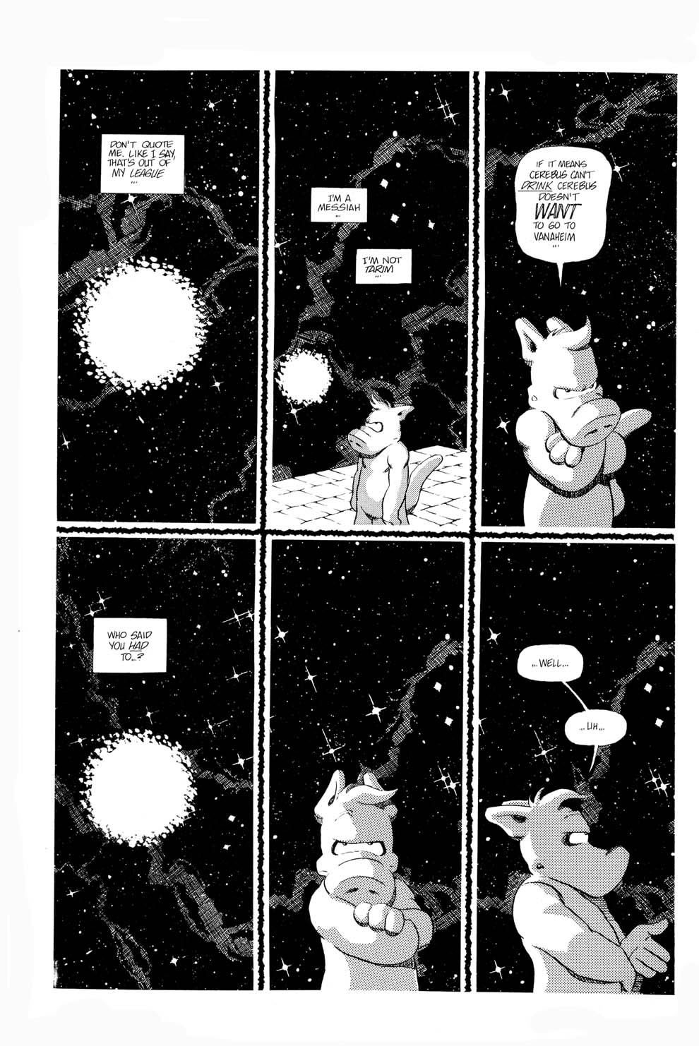 Read online Cerebus comic -  Issue #91 - 12