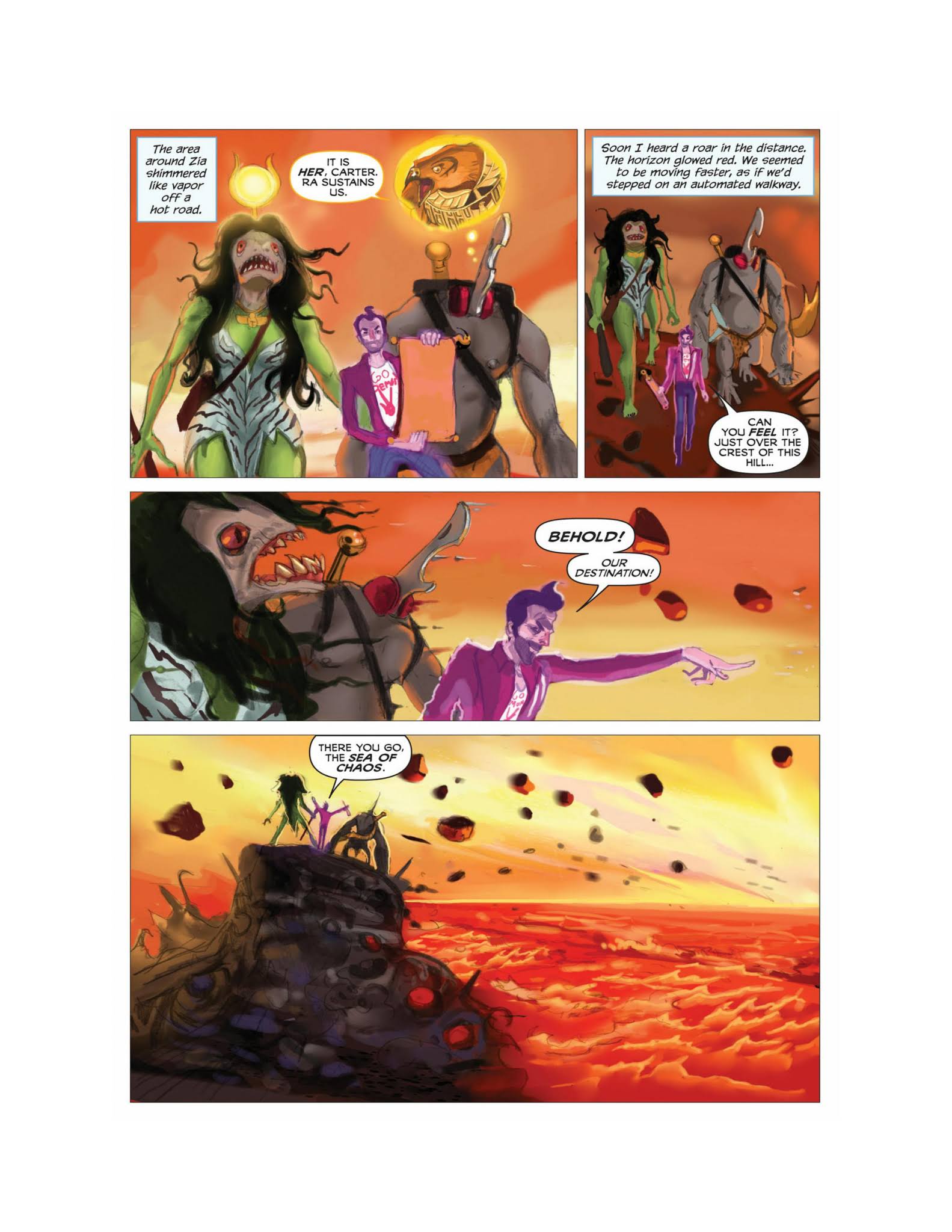 Read online The Kane Chronicles comic -  Issue # TPB 3 (Part 2) - 10