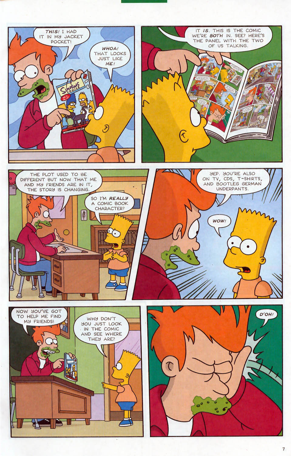 Read online Futurama Comics comic -  Issue #9c - 10