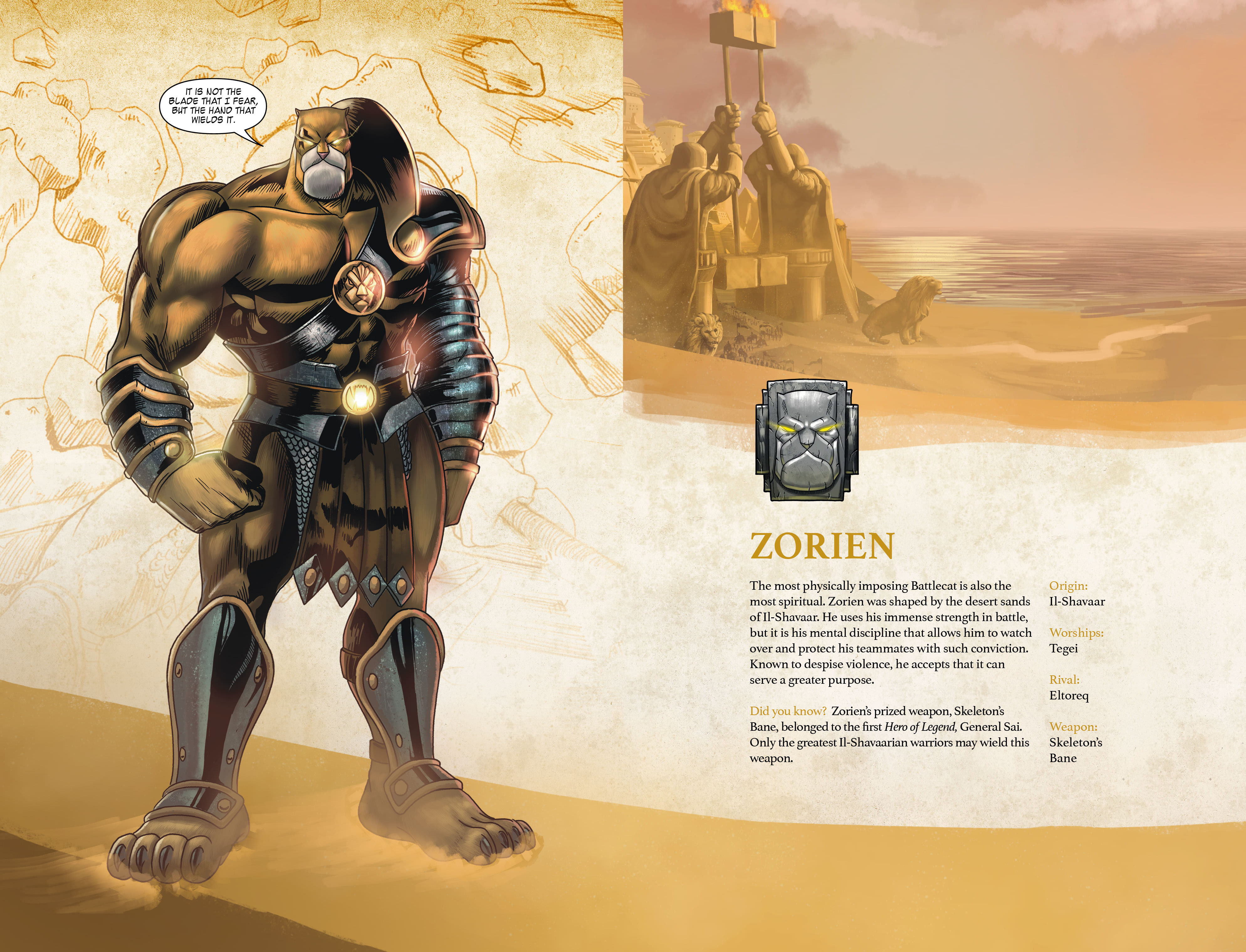 Read online Battlecats: Tales of Valderia comic -  Issue #3 - 17