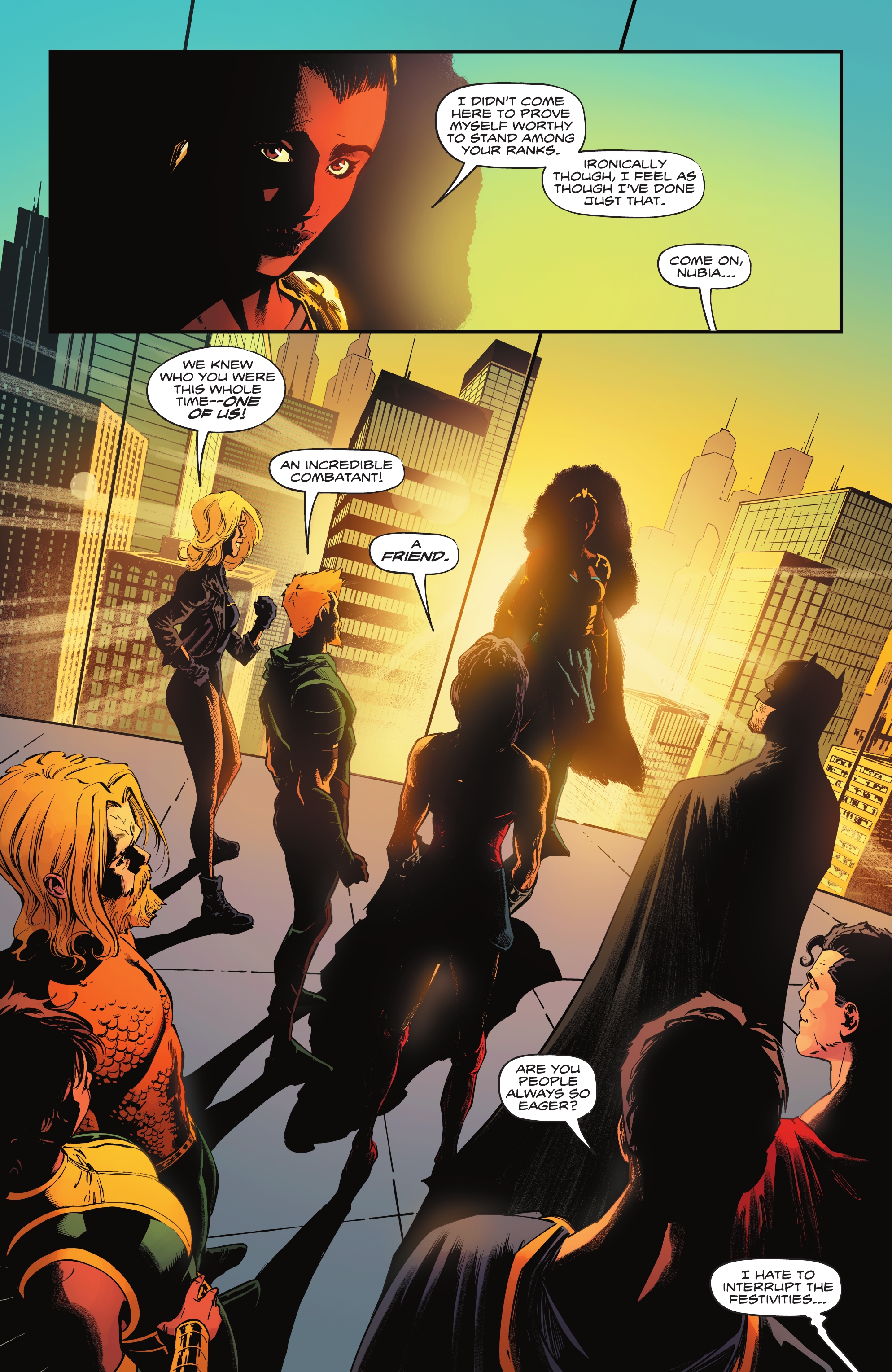 Read online Nubia and the Justice League Special comic -  Issue # Full - 28
