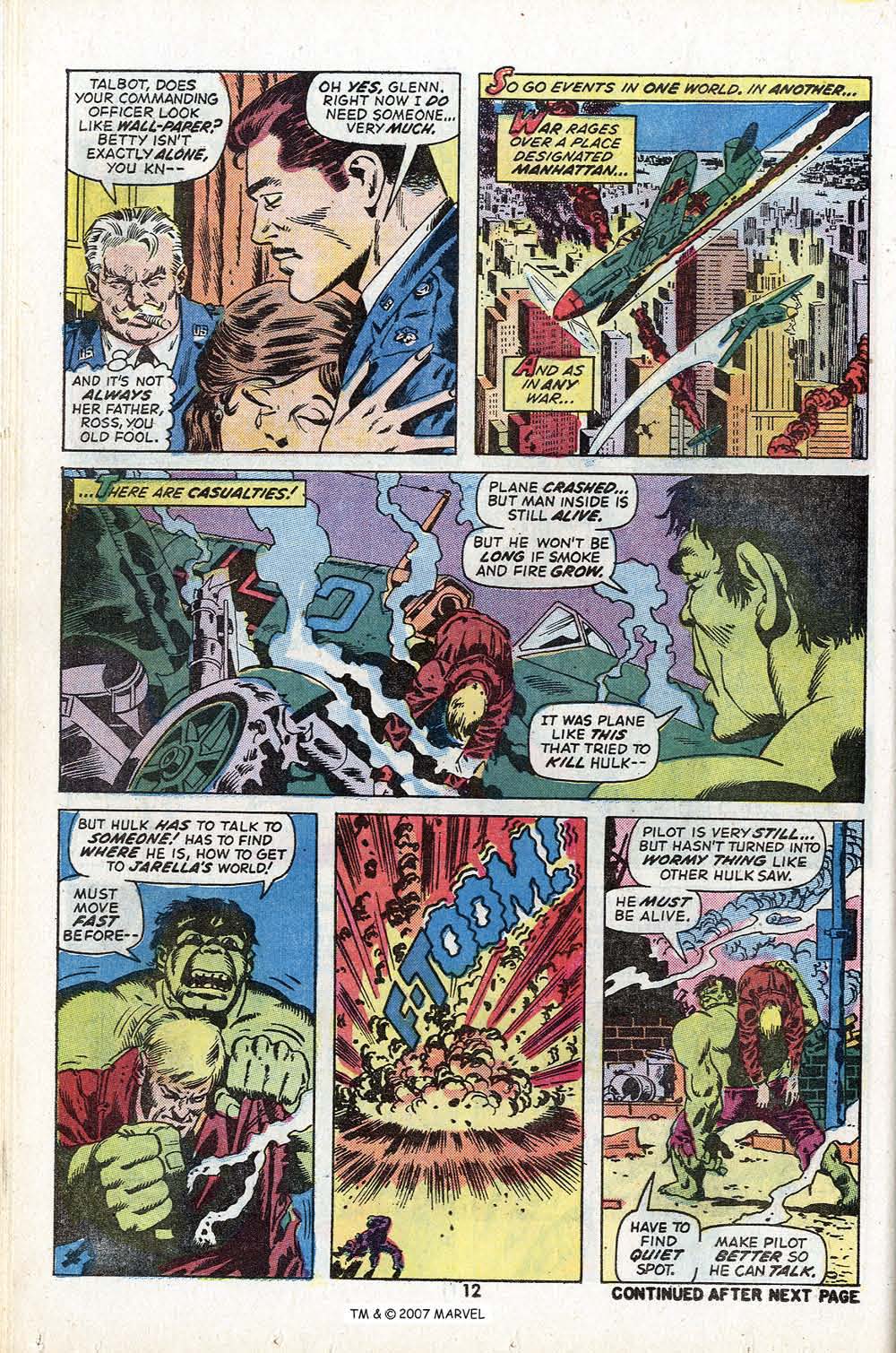 Read online The Incredible Hulk (1968) comic -  Issue #155 - 14