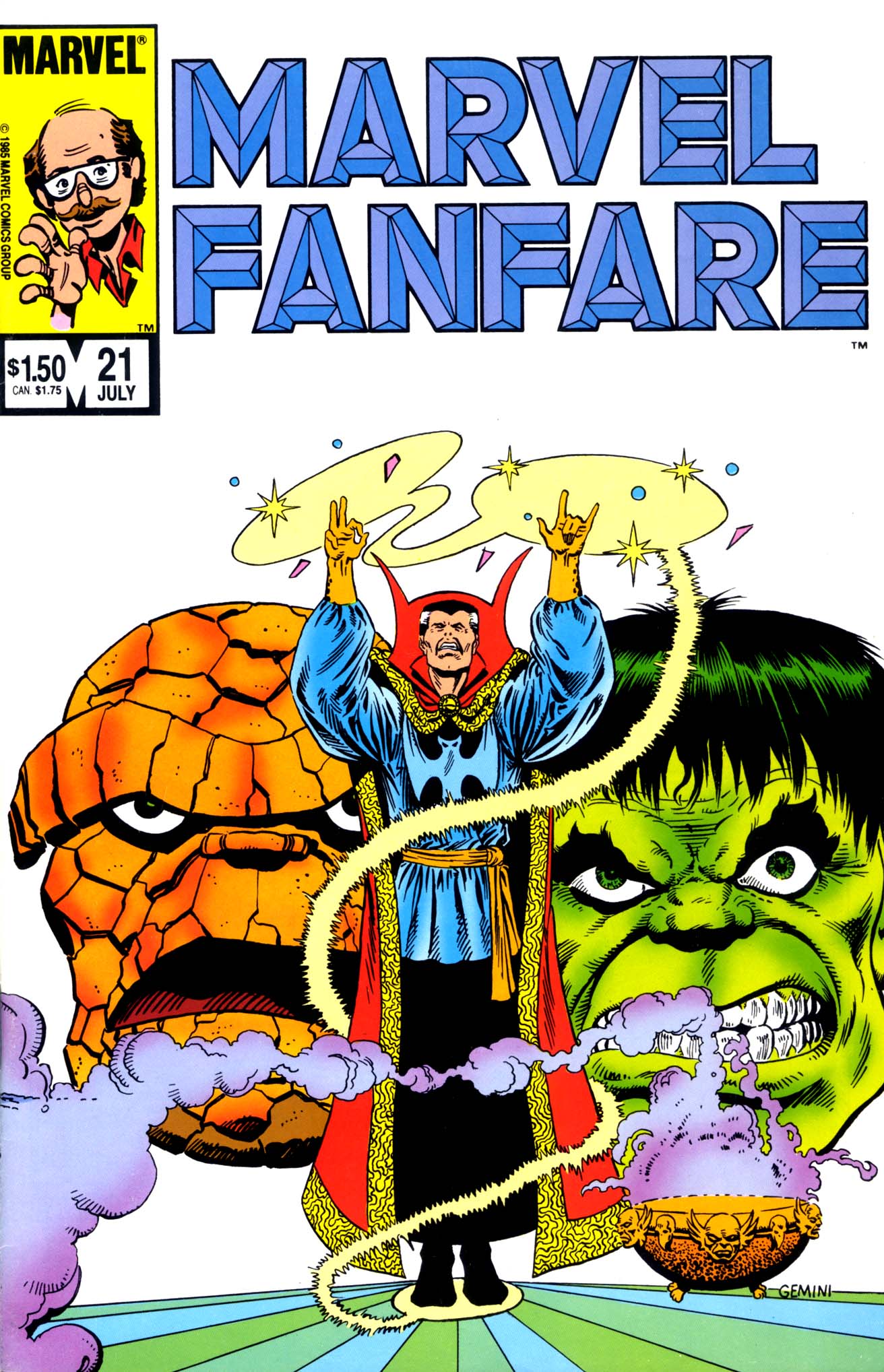 Read online Marvel Fanfare (1982) comic -  Issue #21 - 1