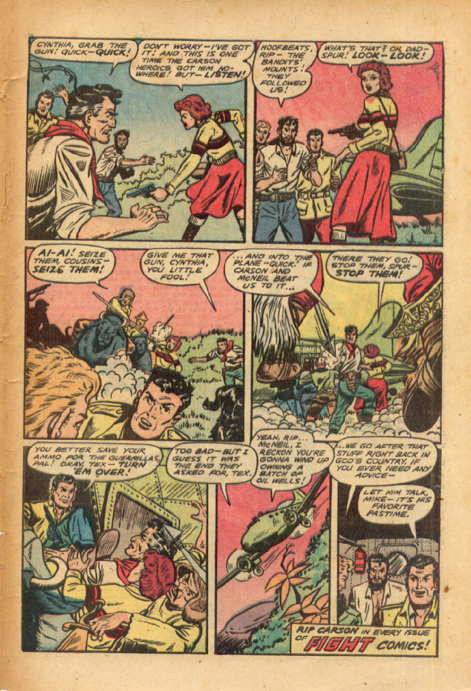 Read online Fight Comics comic -  Issue #64 - 49