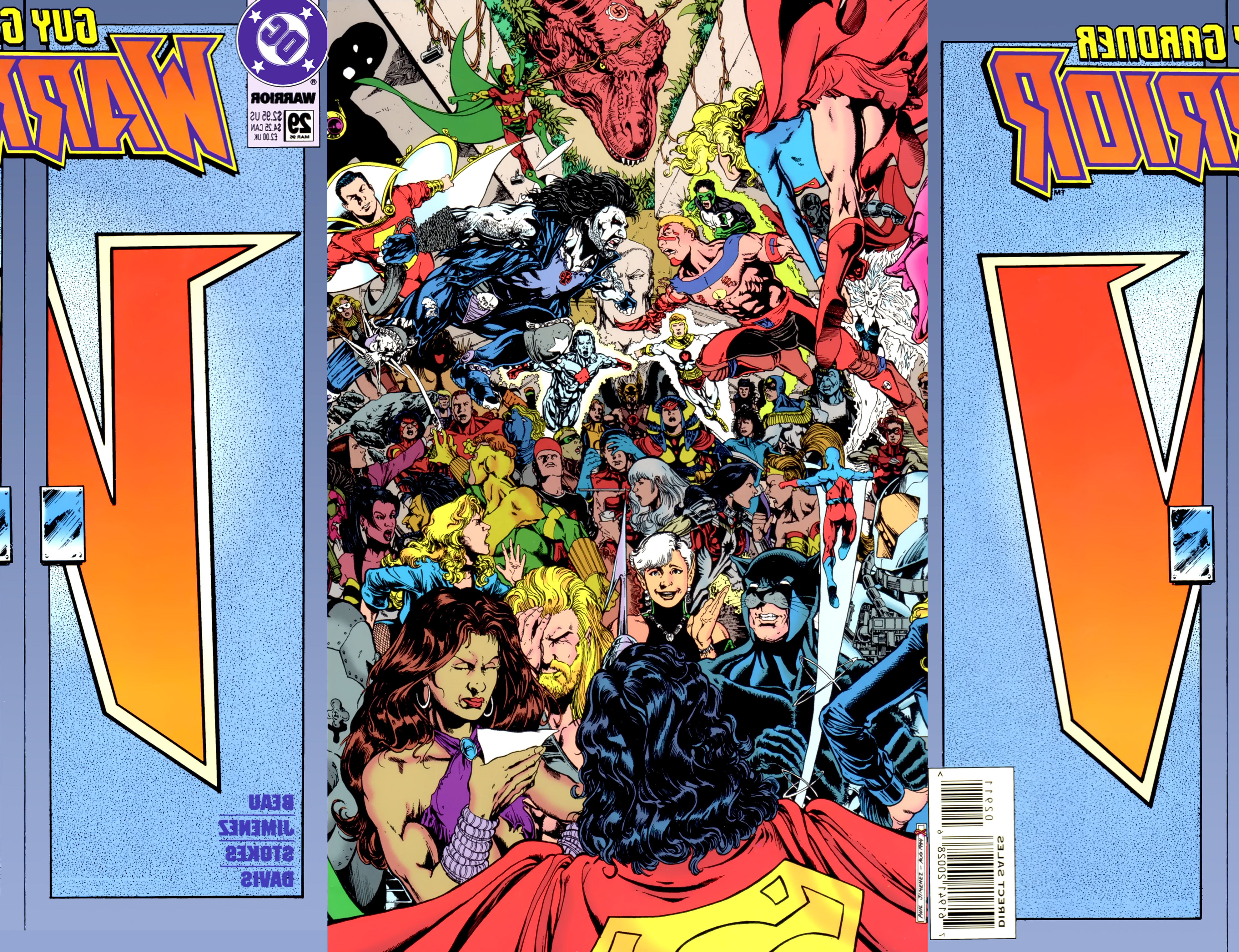 Read online Guy Gardner: Warrior comic -  Issue #29 - 2