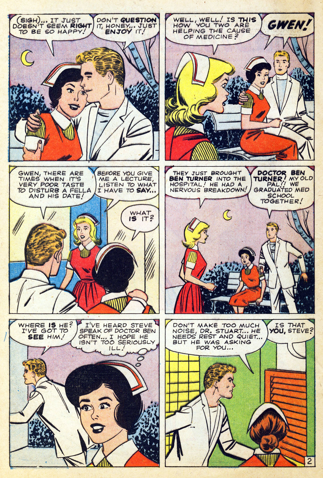 Read online Linda Carter, Student Nurse comic -  Issue #3 - 4