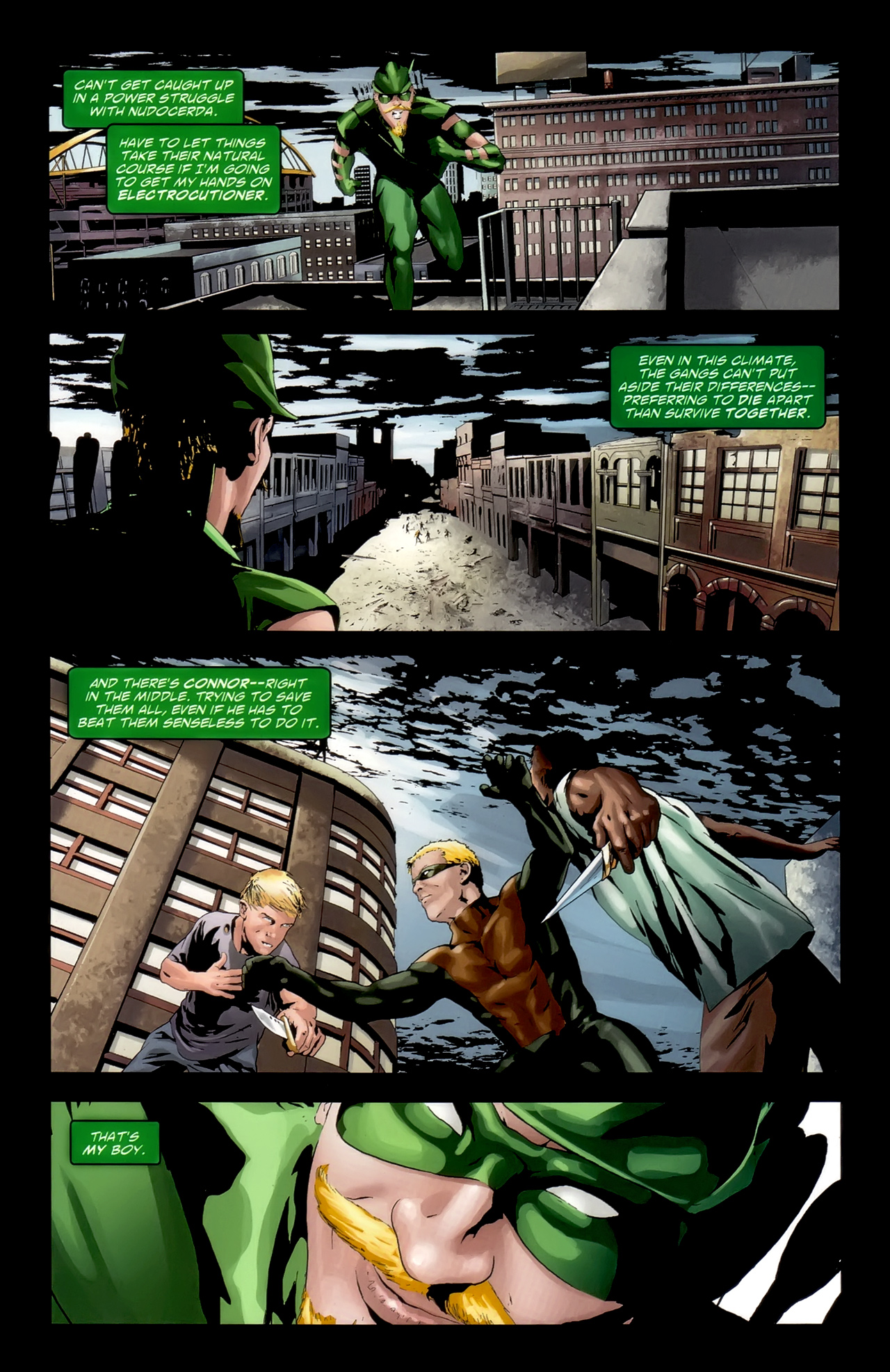 Read online Green Arrow/Black Canary comic -  Issue #31 - 15