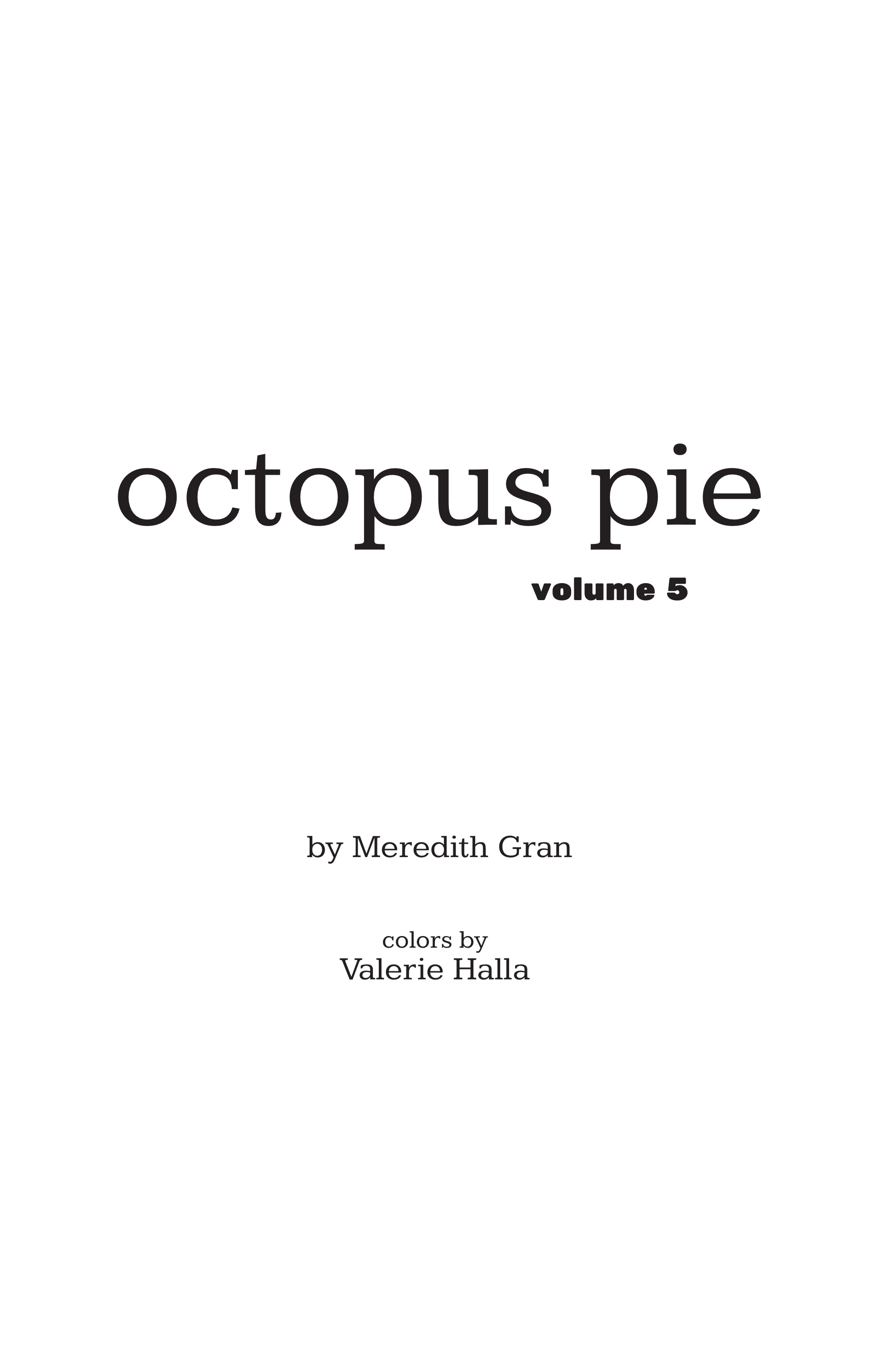 Read online Octopus Pie comic -  Issue # TPB 5 (Part 1) - 5