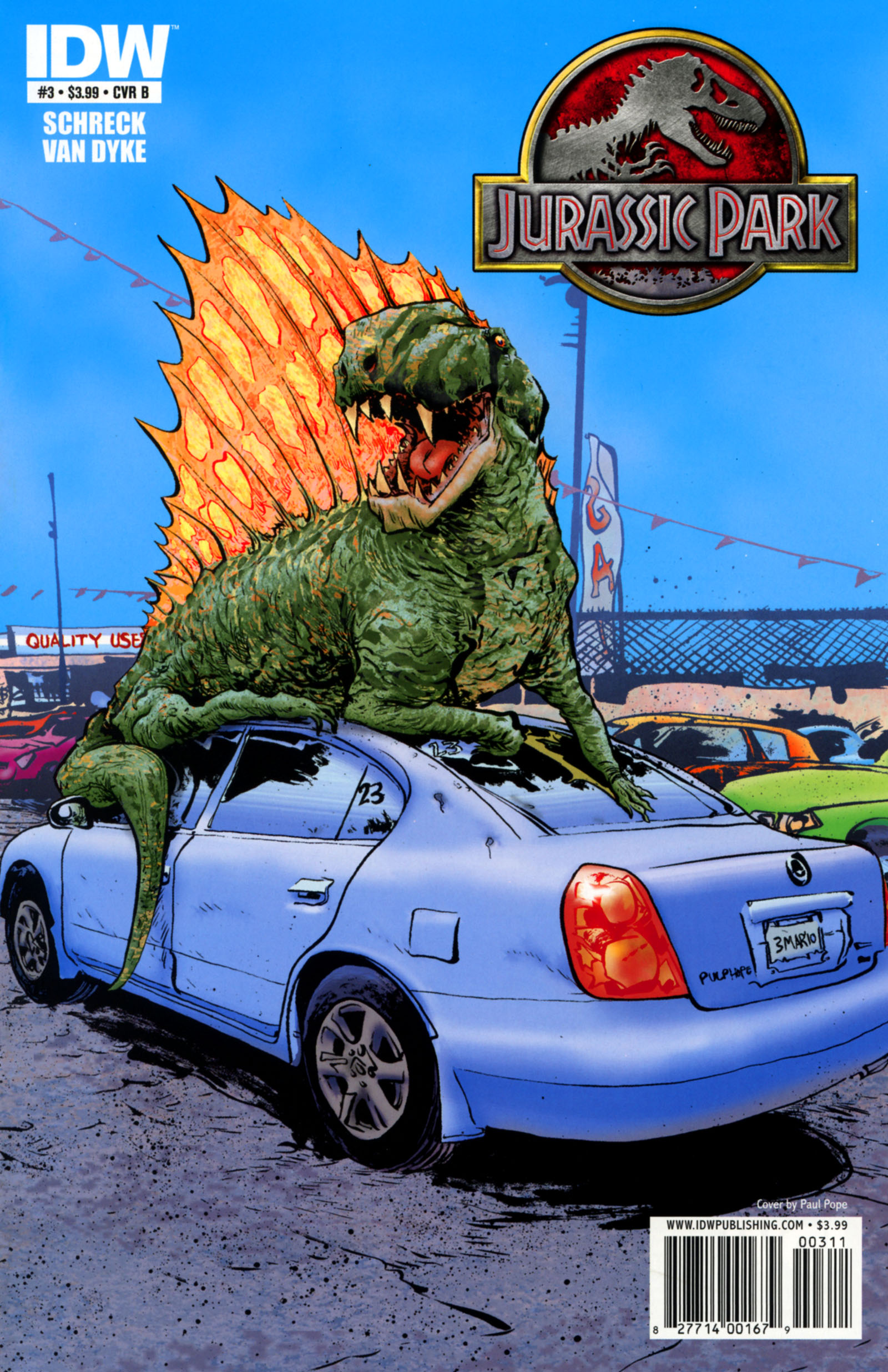 Read online Jurassic Park (2010) comic -  Issue #3 - 1