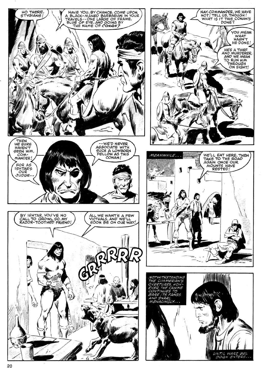 The Savage Sword Of Conan issue 73 - Page 20