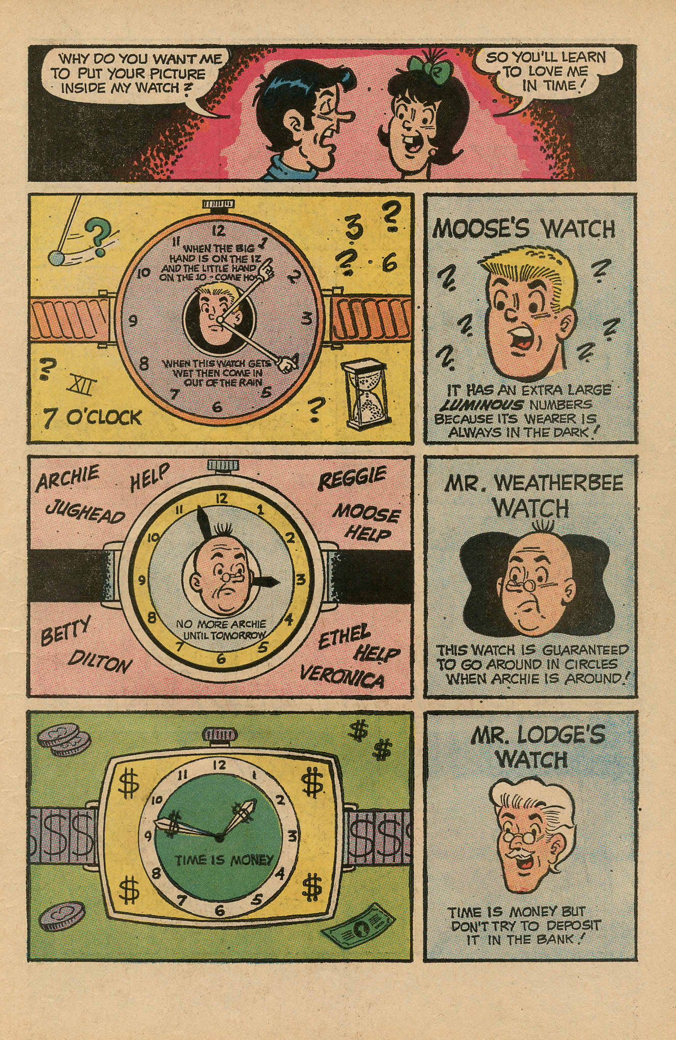Read online Archie's Joke Book Magazine comic -  Issue #161 - 7