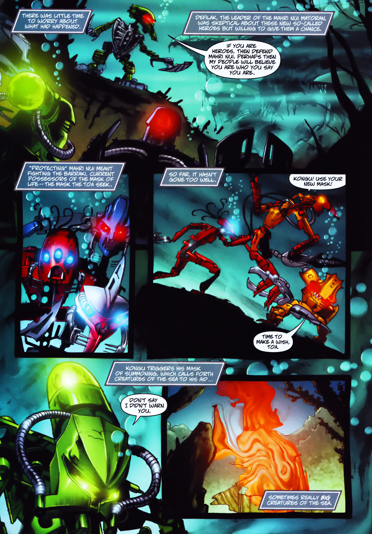 Read online Bionicle: Ignition comic -  Issue #9 - 4