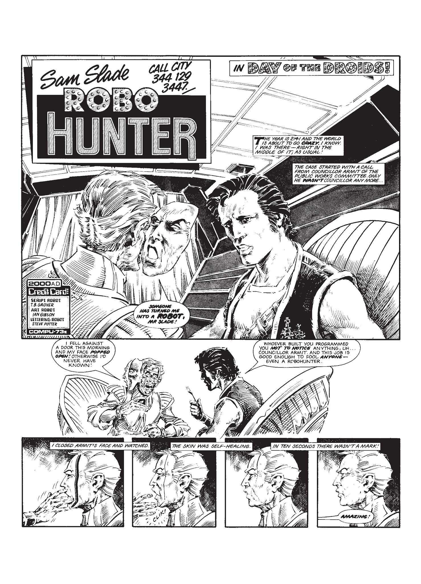 Read online Robo-Hunter: The Droid Files comic -  Issue # TPB 1 - 140