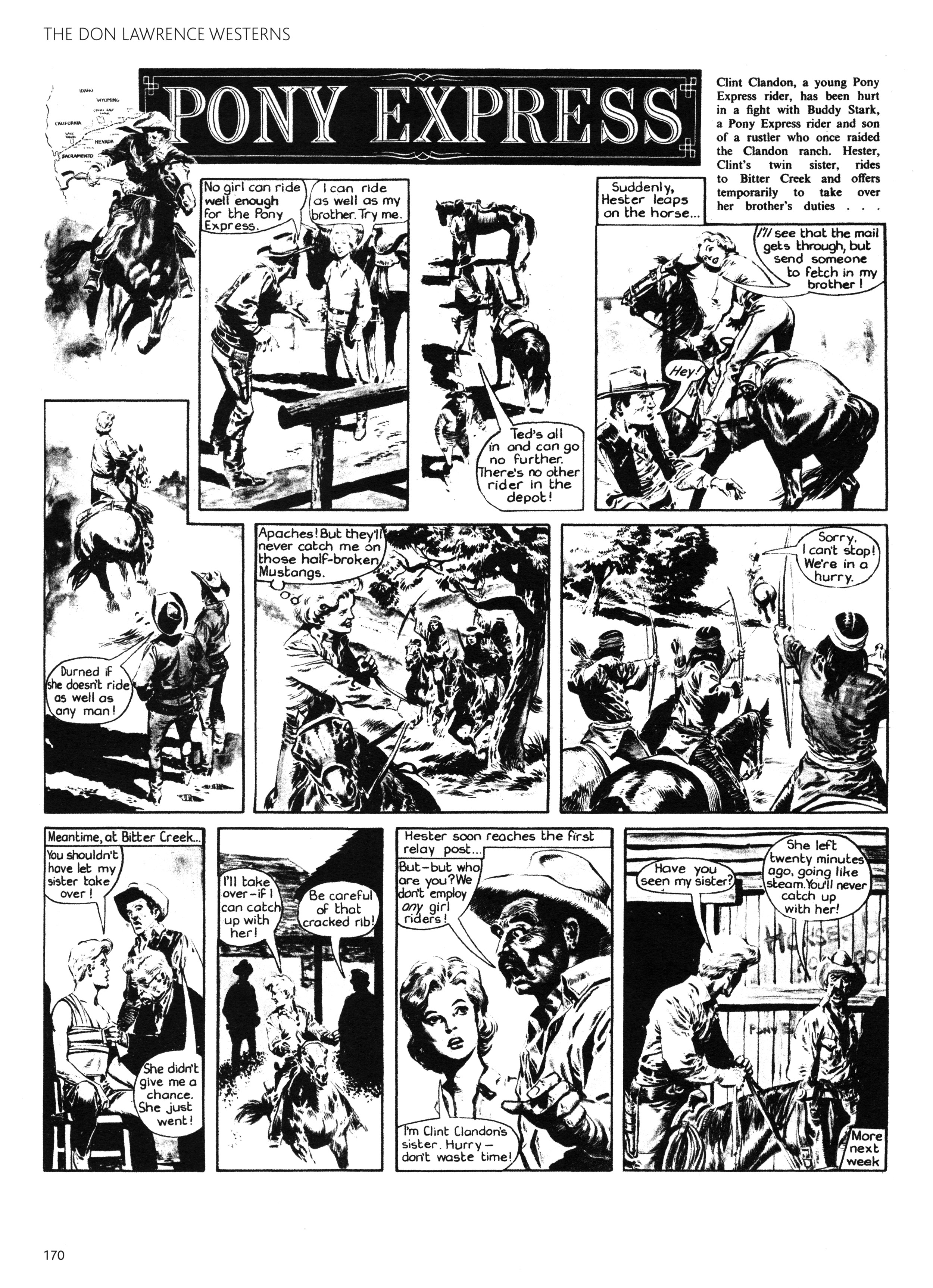 Read online Don Lawrence Westerns comic -  Issue # TPB (Part 2) - 71