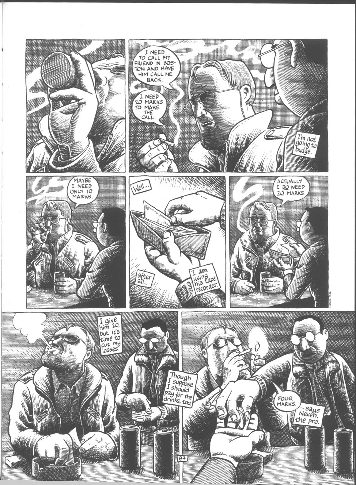 Read online The Fixer: A Story from Sarajevo comic -  Issue # TPB - 91