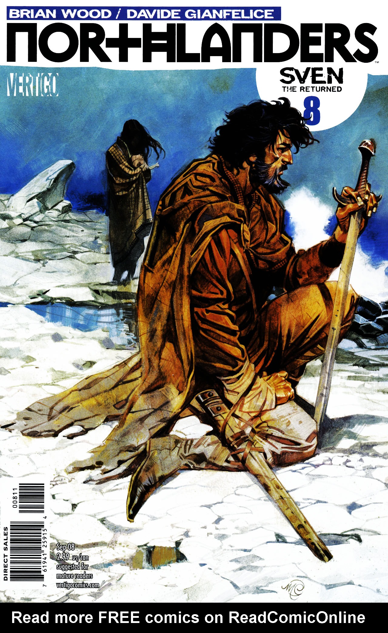Read online Northlanders comic -  Issue #8 - 1
